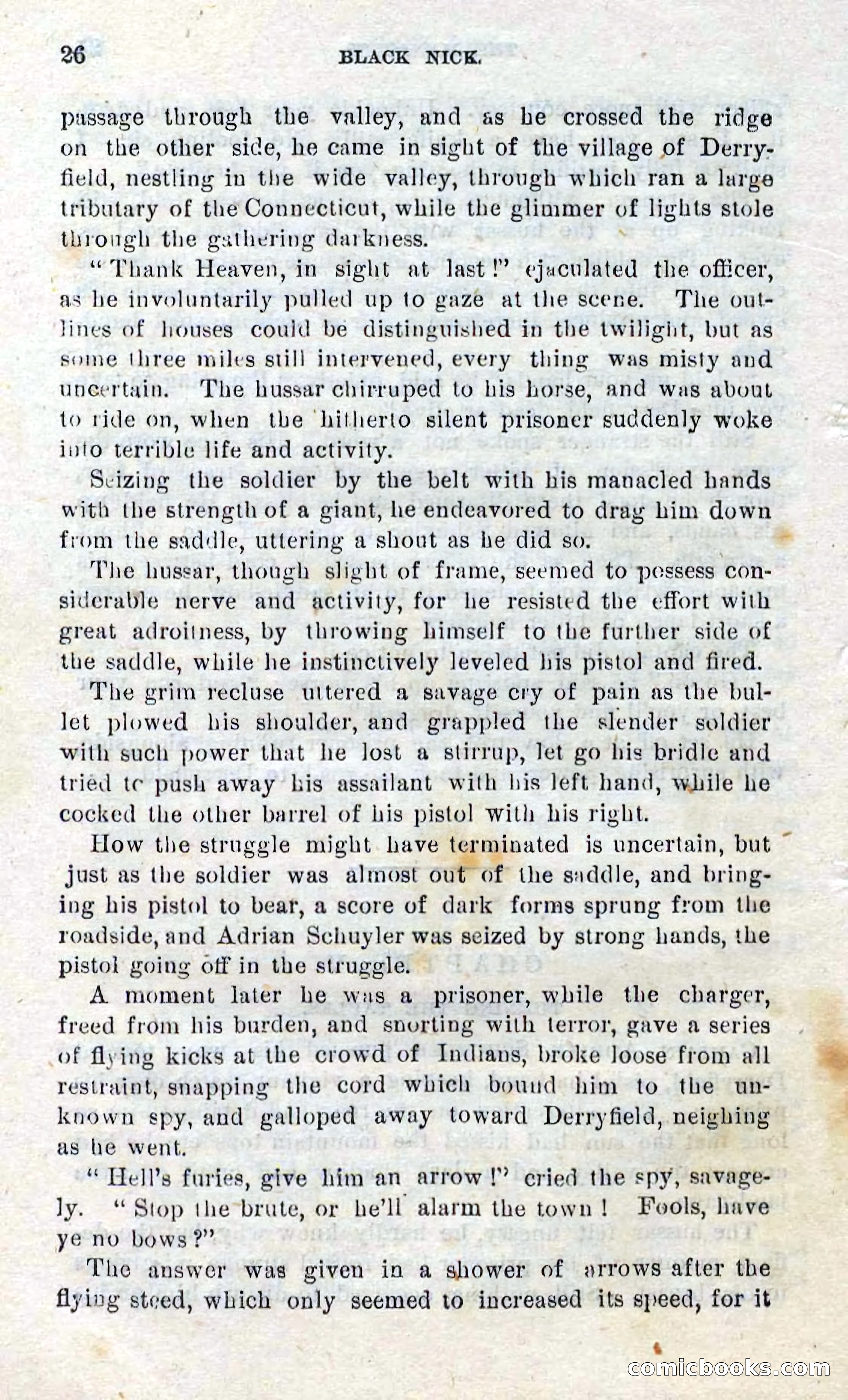 Beadle's Dime Novels No. 297: Black Nick — page 24 of 100