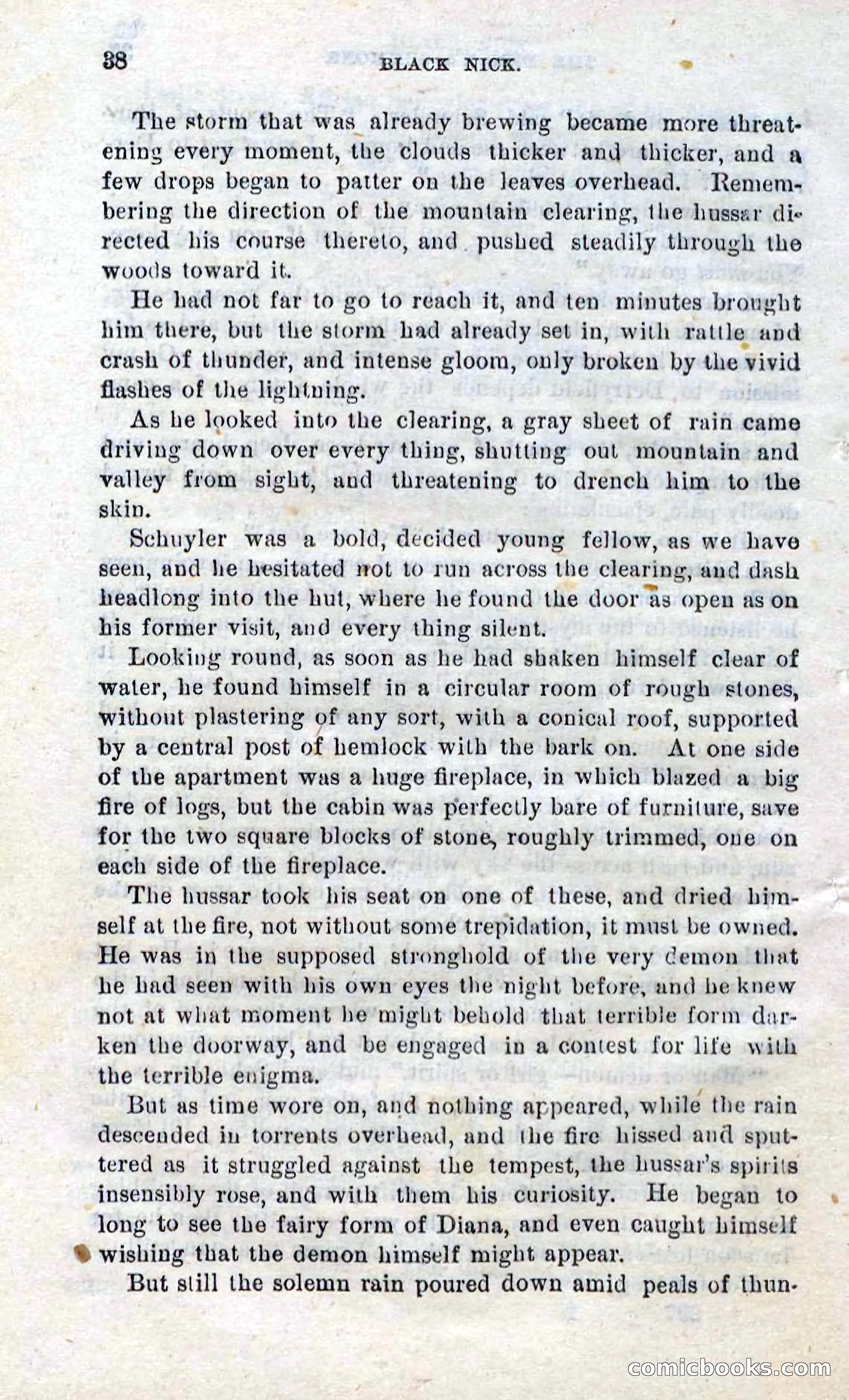 Beadle's Dime Novels No. 297: Black Nick — page 36 of 100