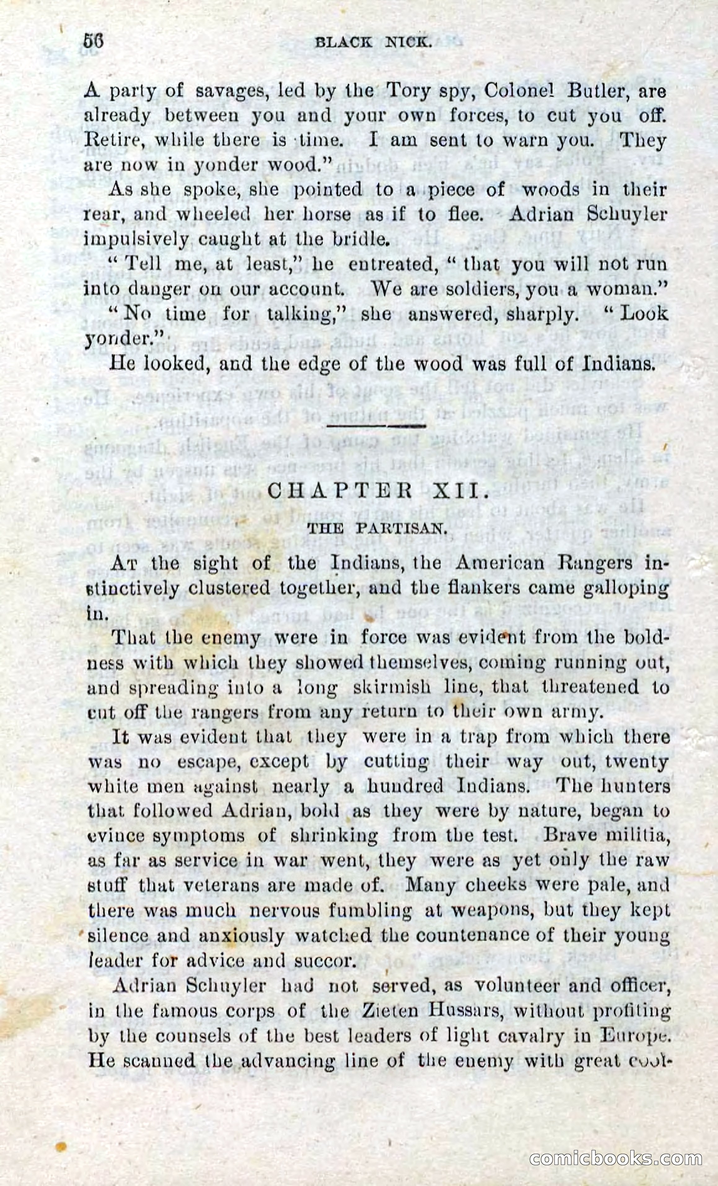 Beadle's Dime Novels No. 297: Black Nick — page 54 of 100