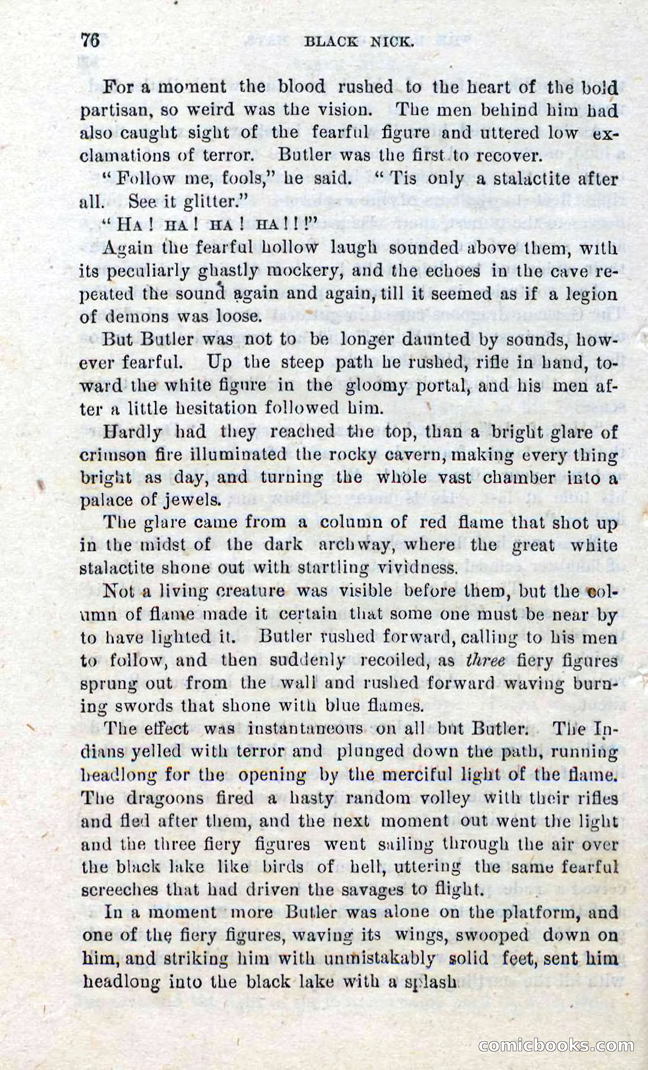 Beadle's Dime Novels No. 297: Black Nick — page 74 of 100