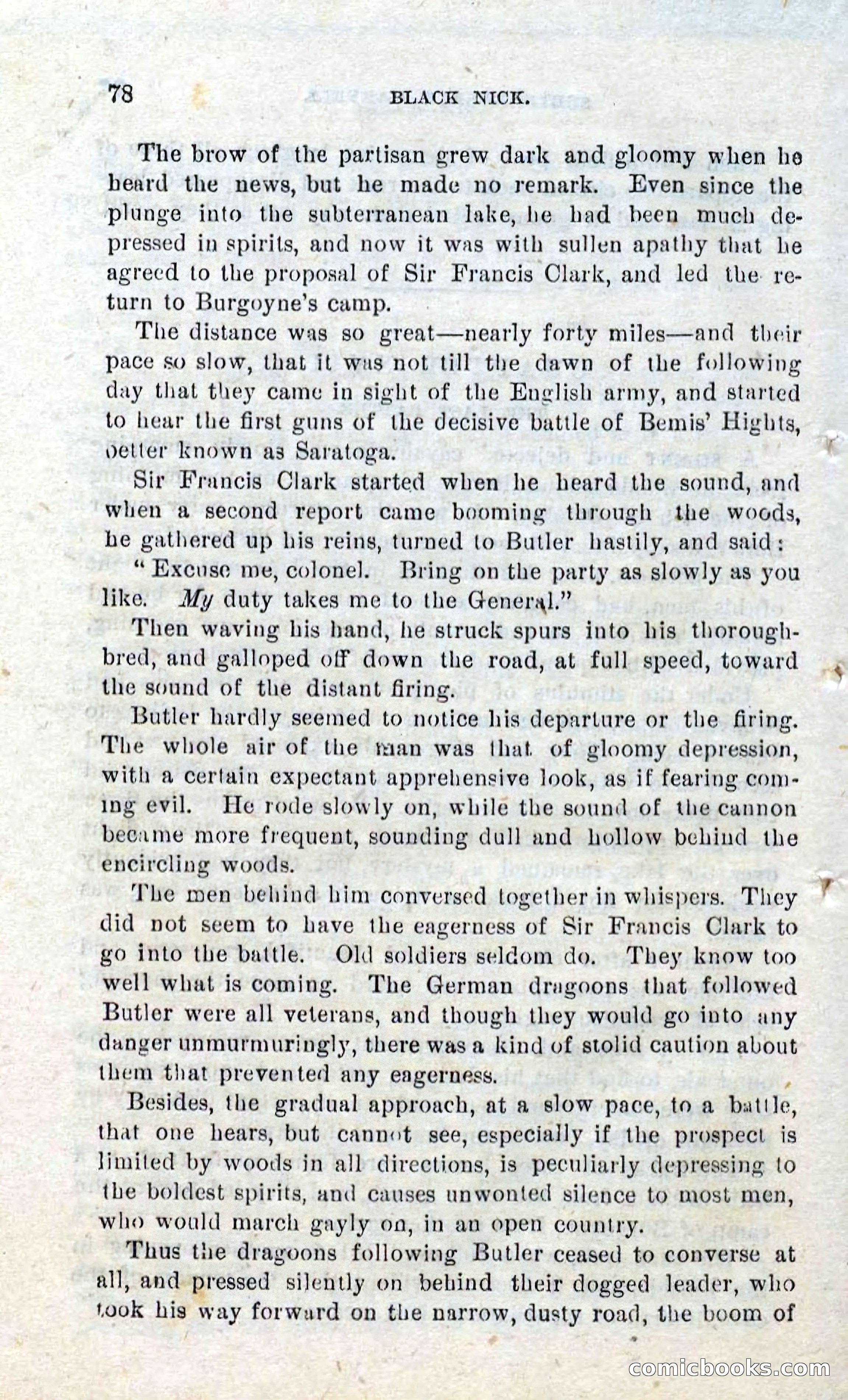Beadle's Dime Novels No. 297: Black Nick — page 76 of 100