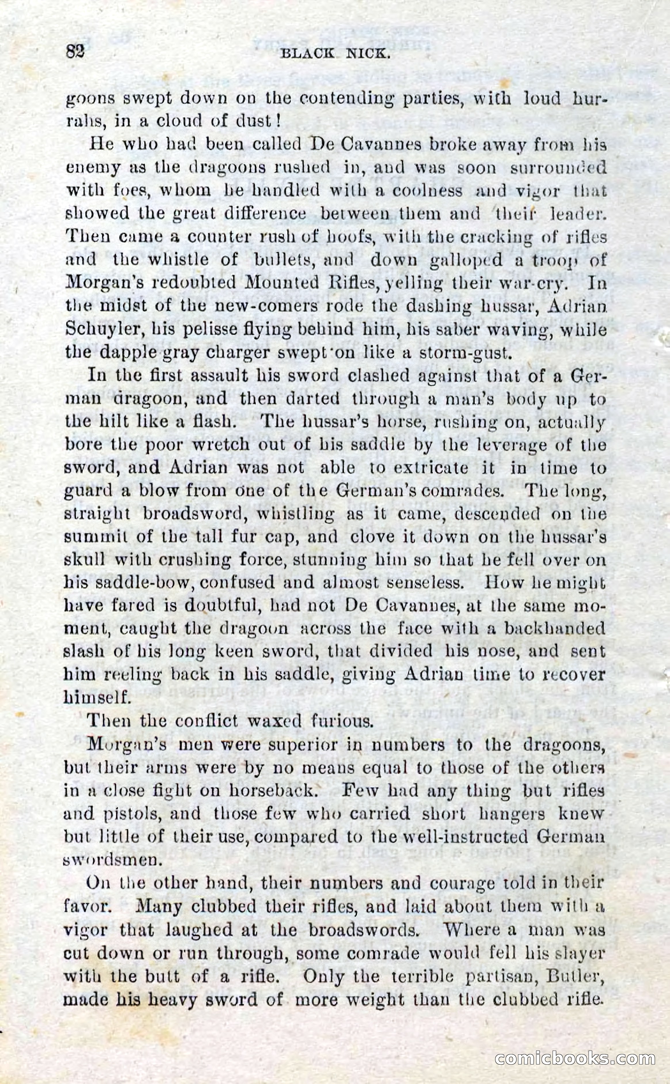 Beadle's Dime Novels No. 297: Black Nick — page 80 of 100