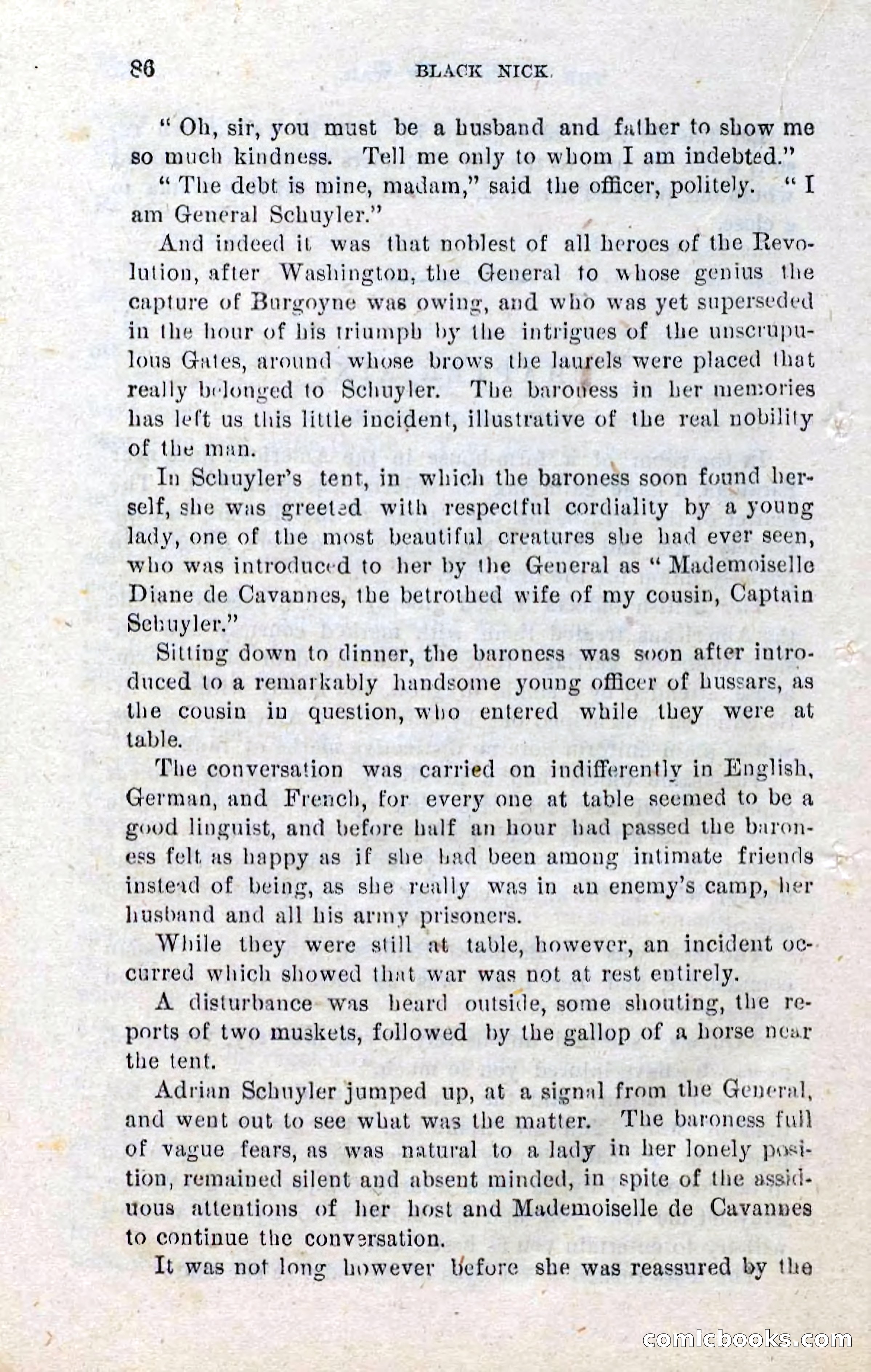 Beadle's Dime Novels No. 297: Black Nick — page 84 of 100