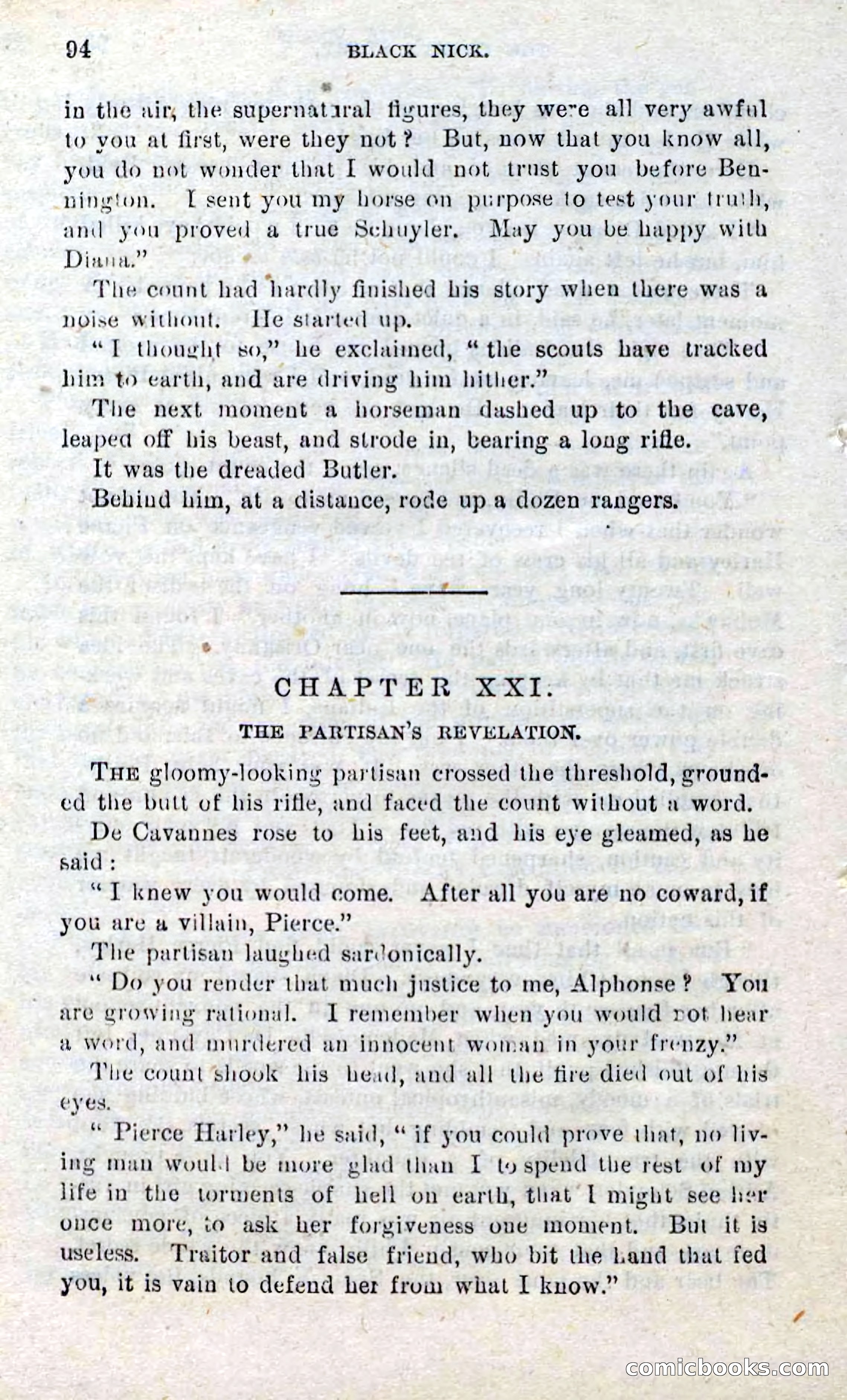 Beadle's Dime Novels No. 297: Black Nick — page 92 of 100