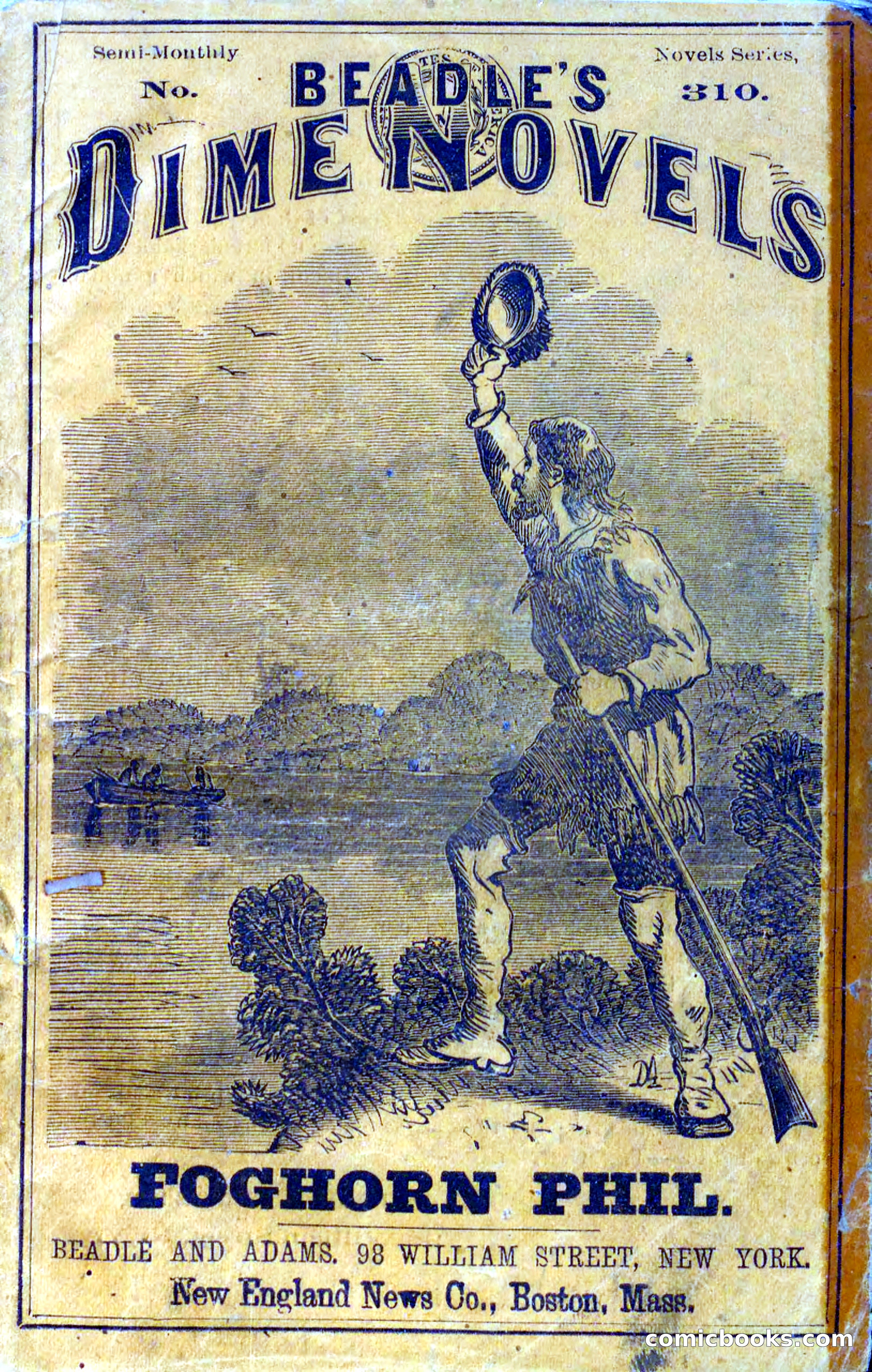 Beadle's Dime Novels No. 310: Foghorn Phil — page 1 of 94