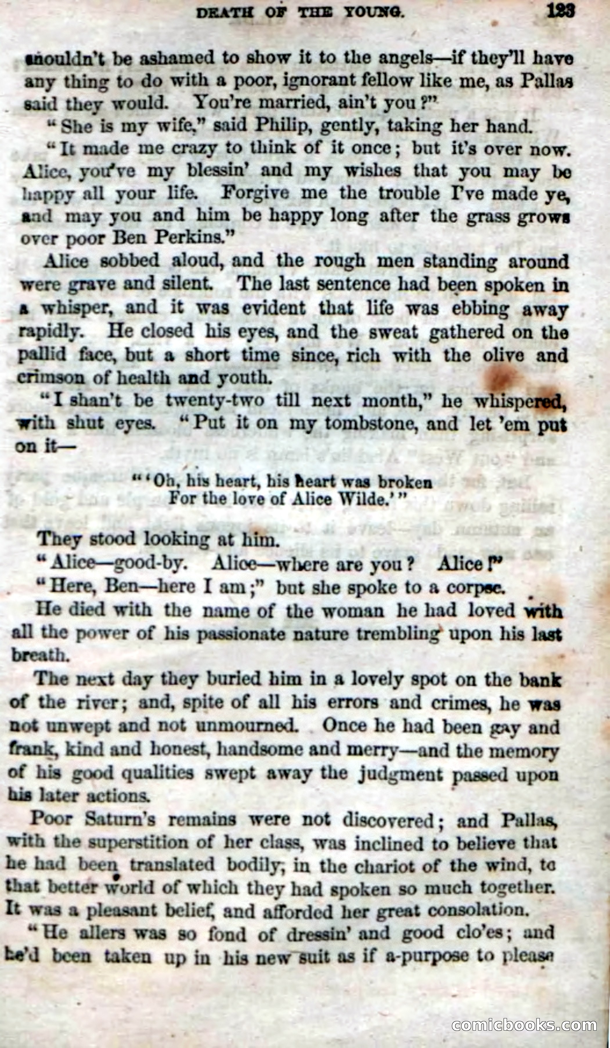 Beadle's Dime Novels No. 4 — page 127 of 128