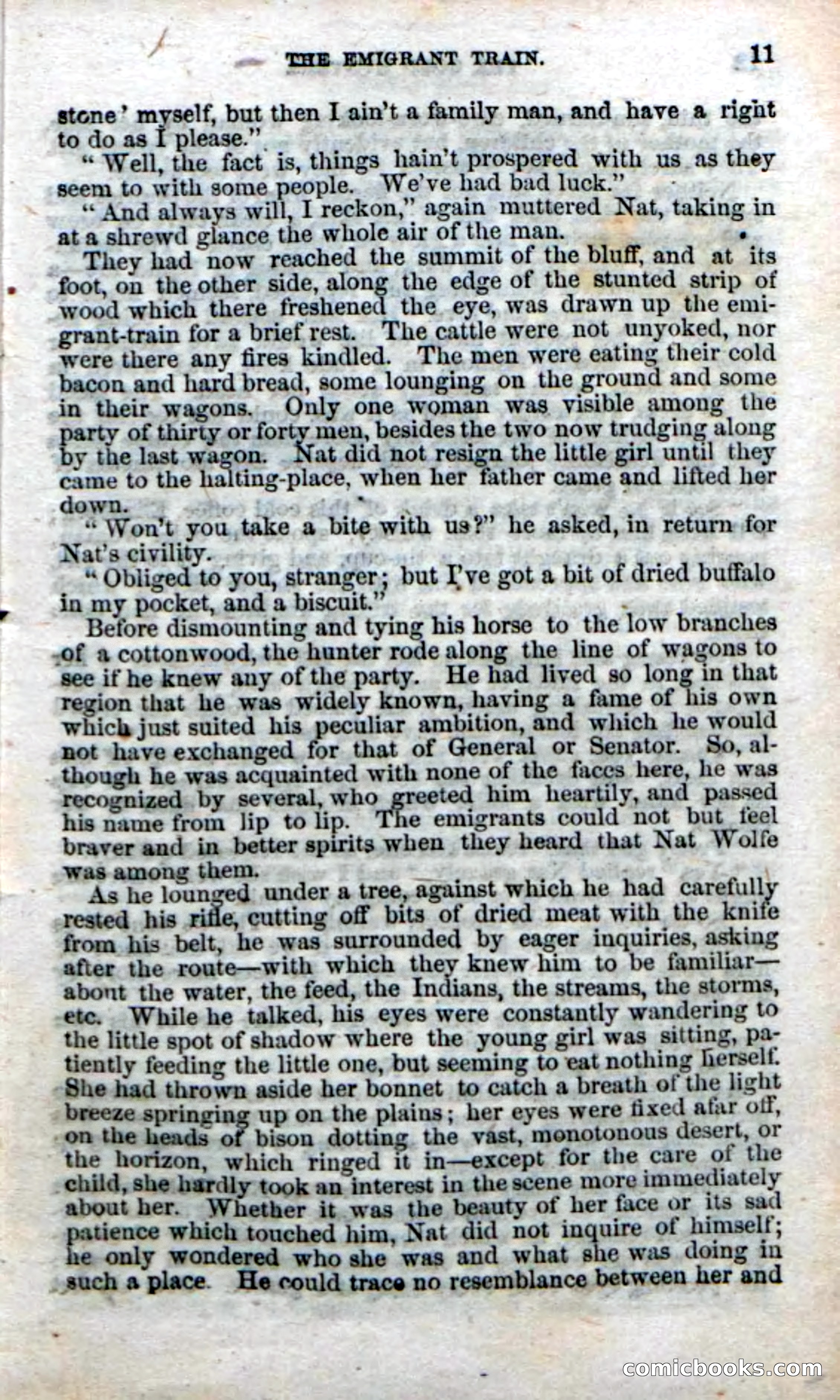 Beadle's Dime Novels No. 49: The Gold Hunters — page 9 of 100