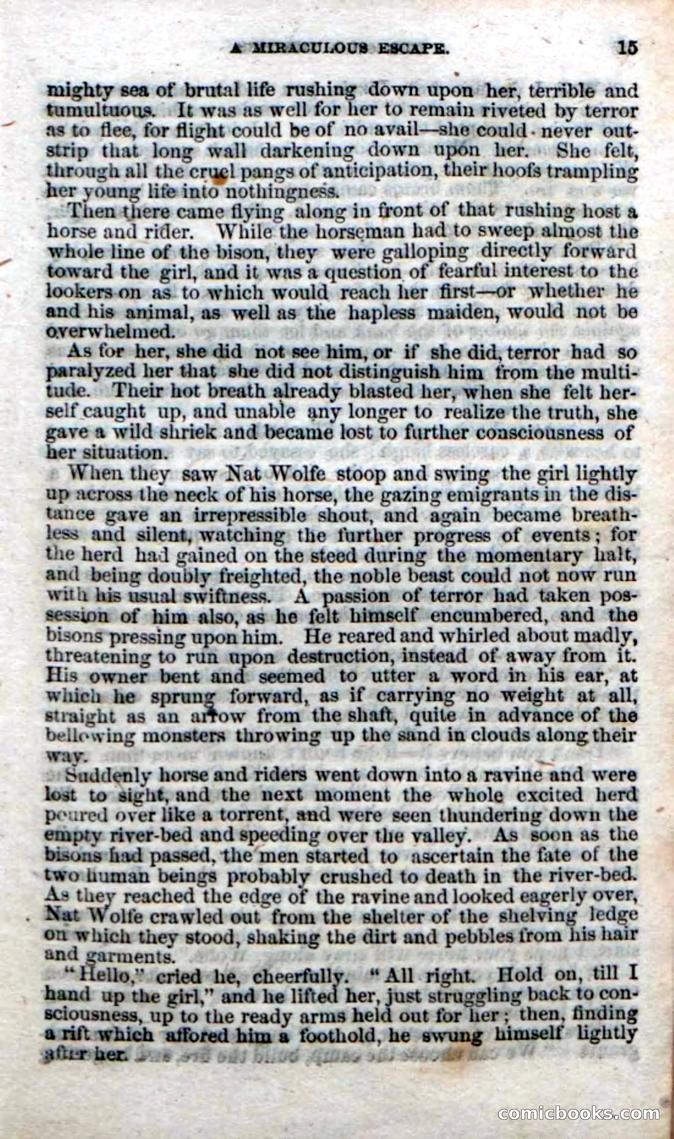Beadle's Dime Novels No. 49: The Gold Hunters — page 13 of 100