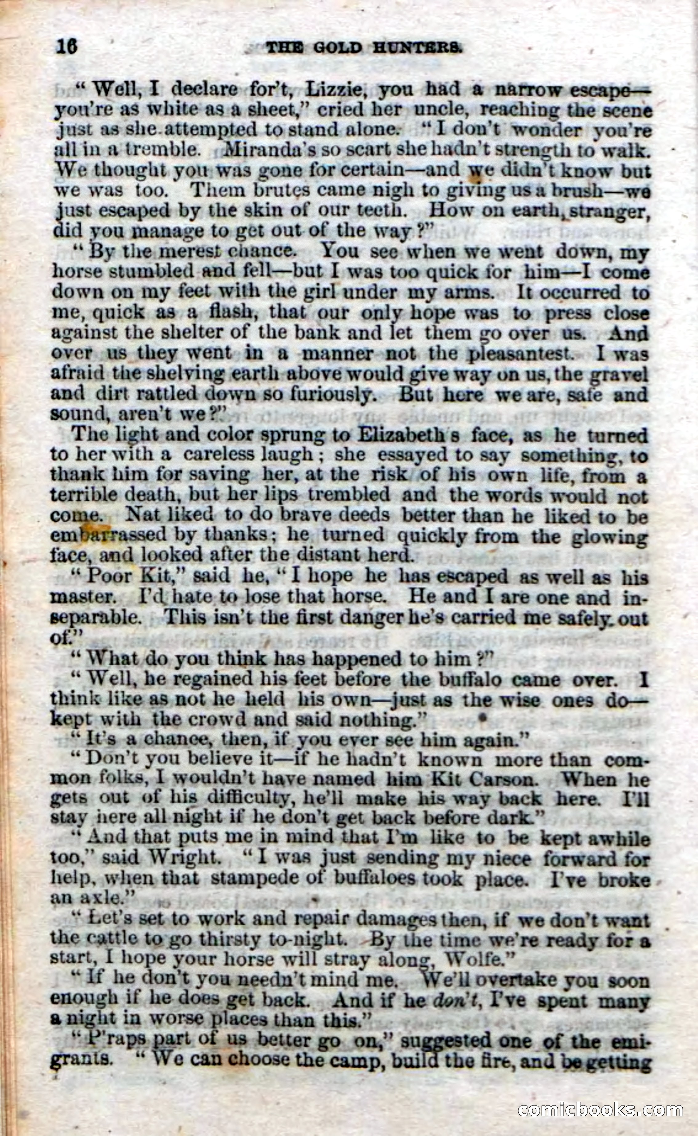 Beadle's Dime Novels No. 49: The Gold Hunters — page 14 of 100