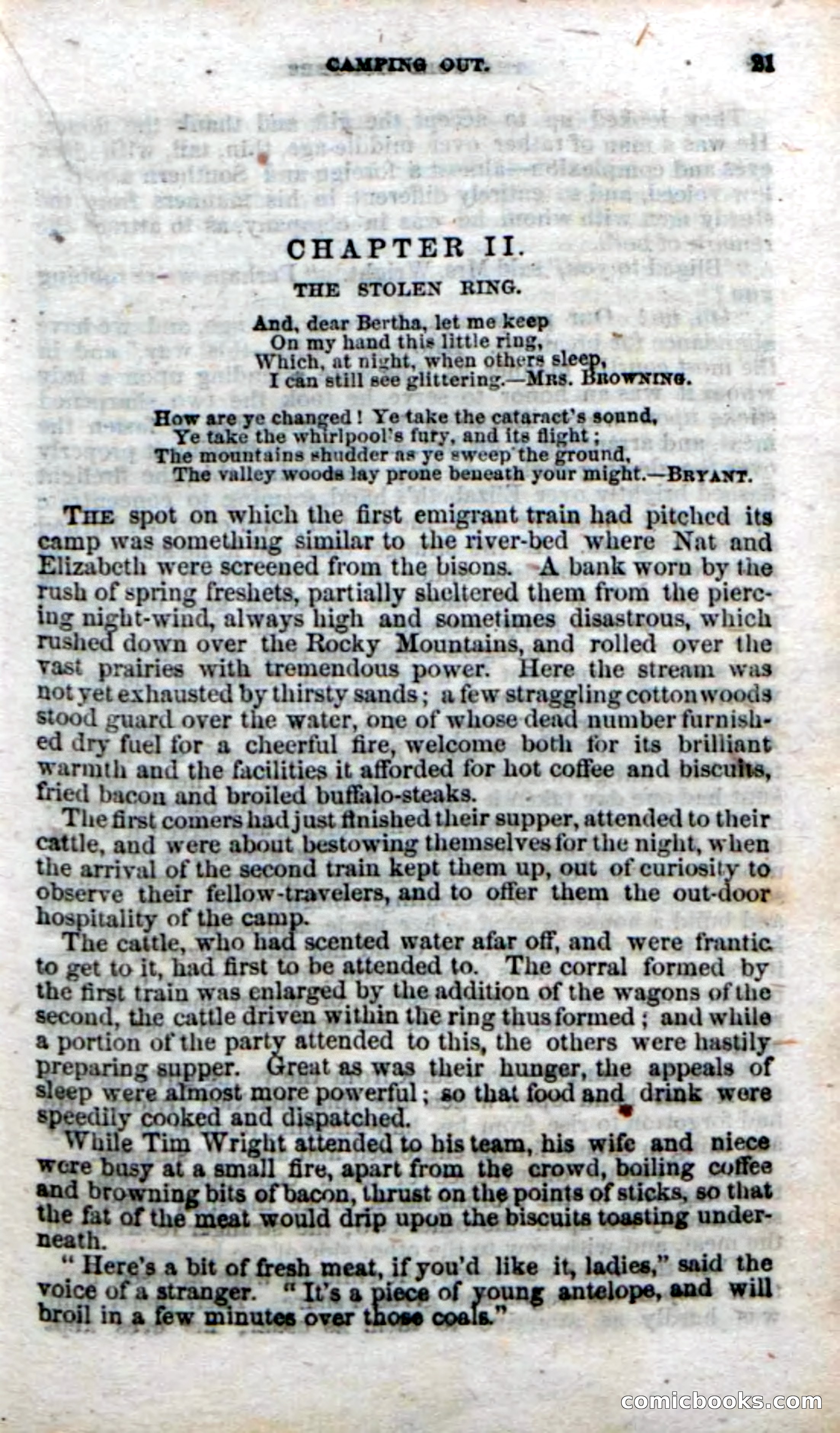 Beadle's Dime Novels No. 49: The Gold Hunters — page 19 of 100