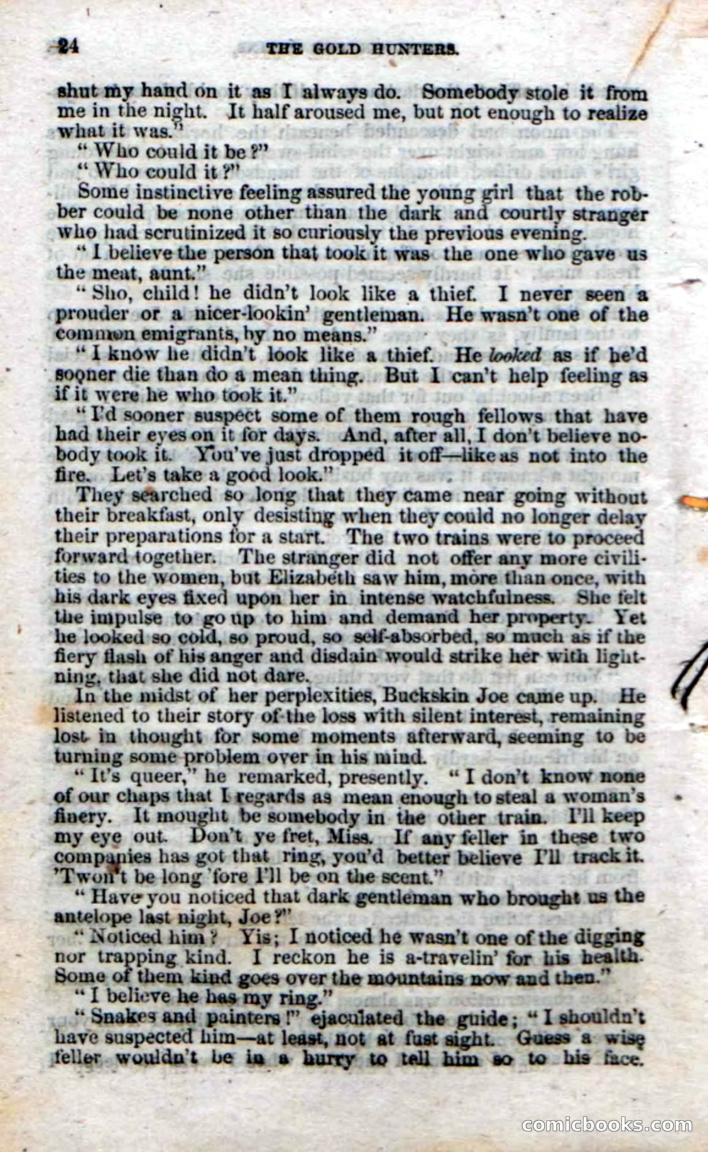 Beadle's Dime Novels No. 49: The Gold Hunters — page 22 of 100