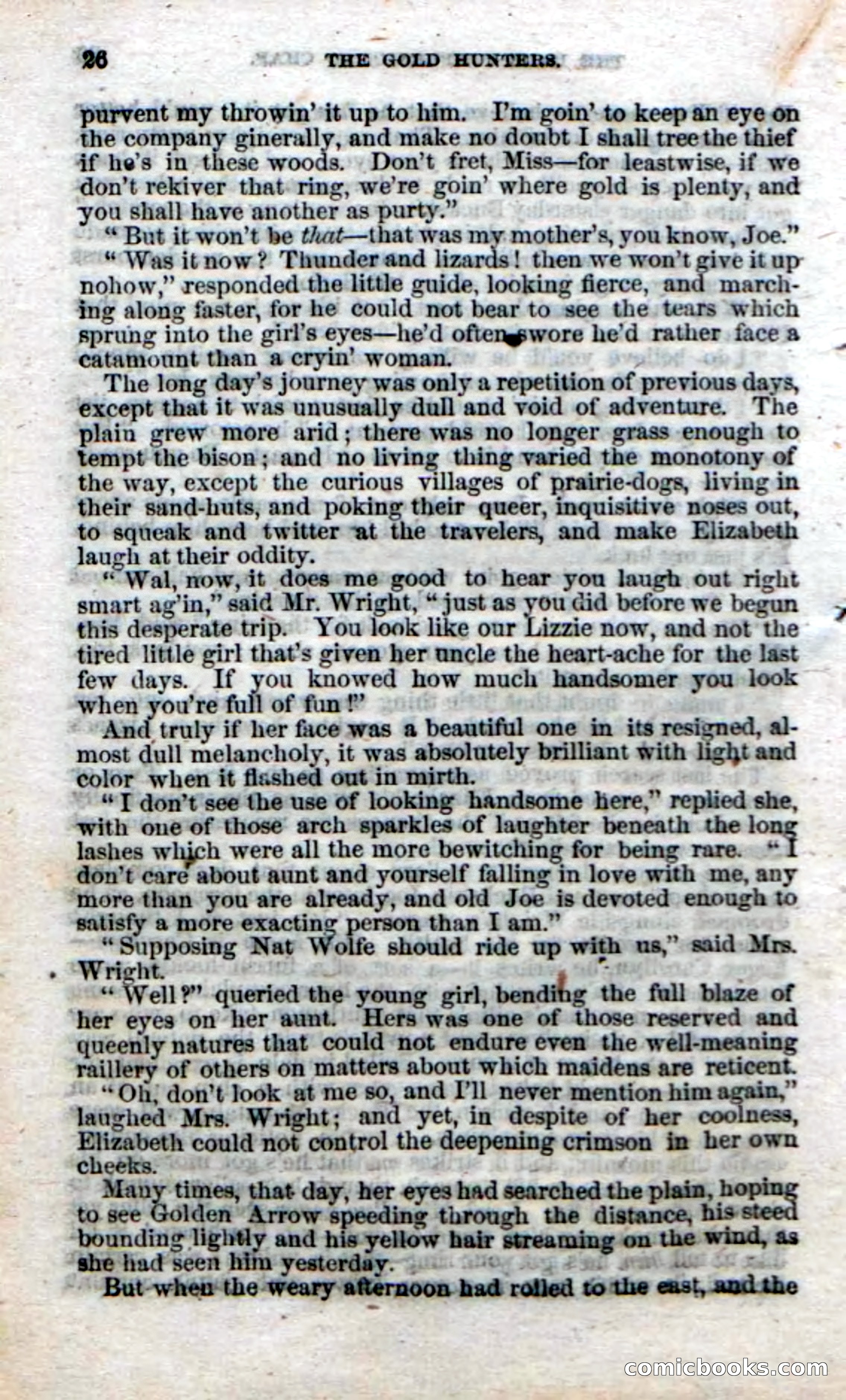 Beadle's Dime Novels No. 49: The Gold Hunters — page 24 of 100