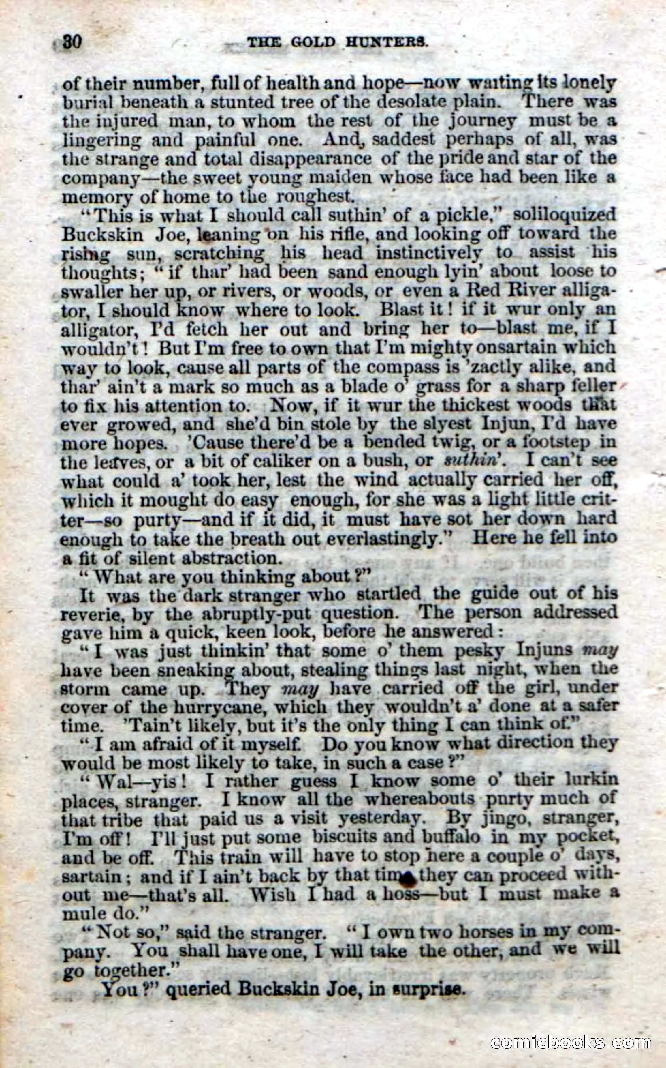 Beadle's Dime Novels No. 49: The Gold Hunters — page 28 of 100