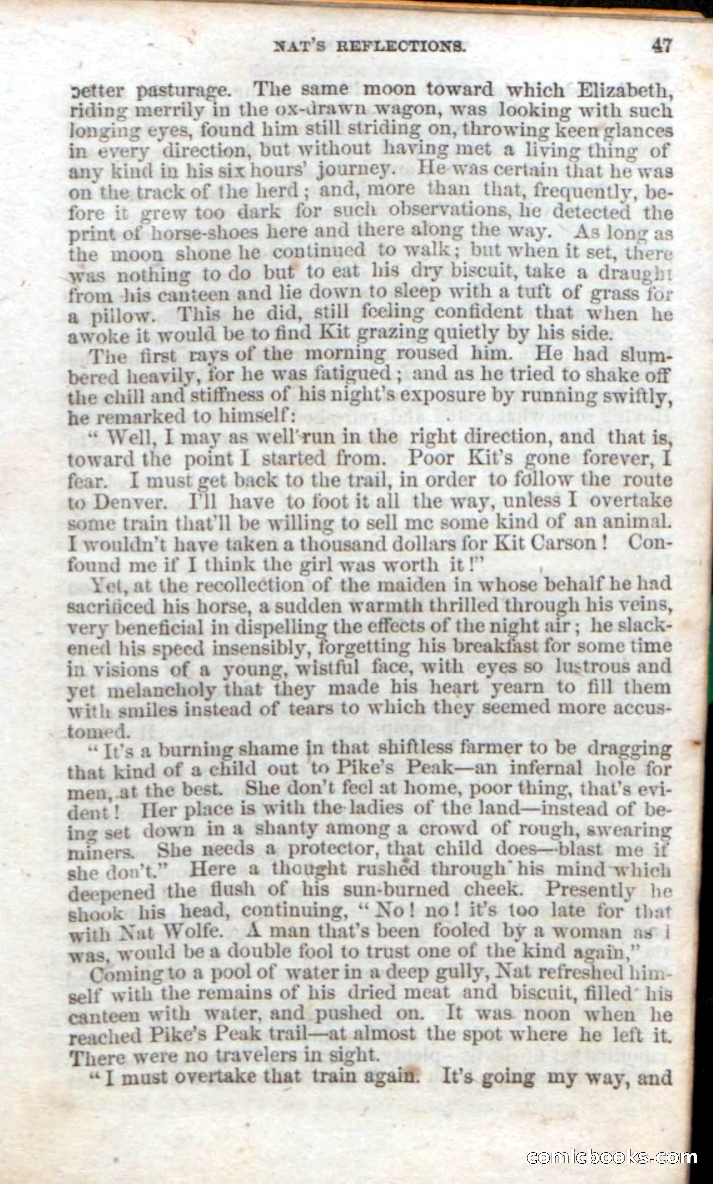 Beadle's Dime Novels No. 49: The Gold Hunters — page 45 of 100