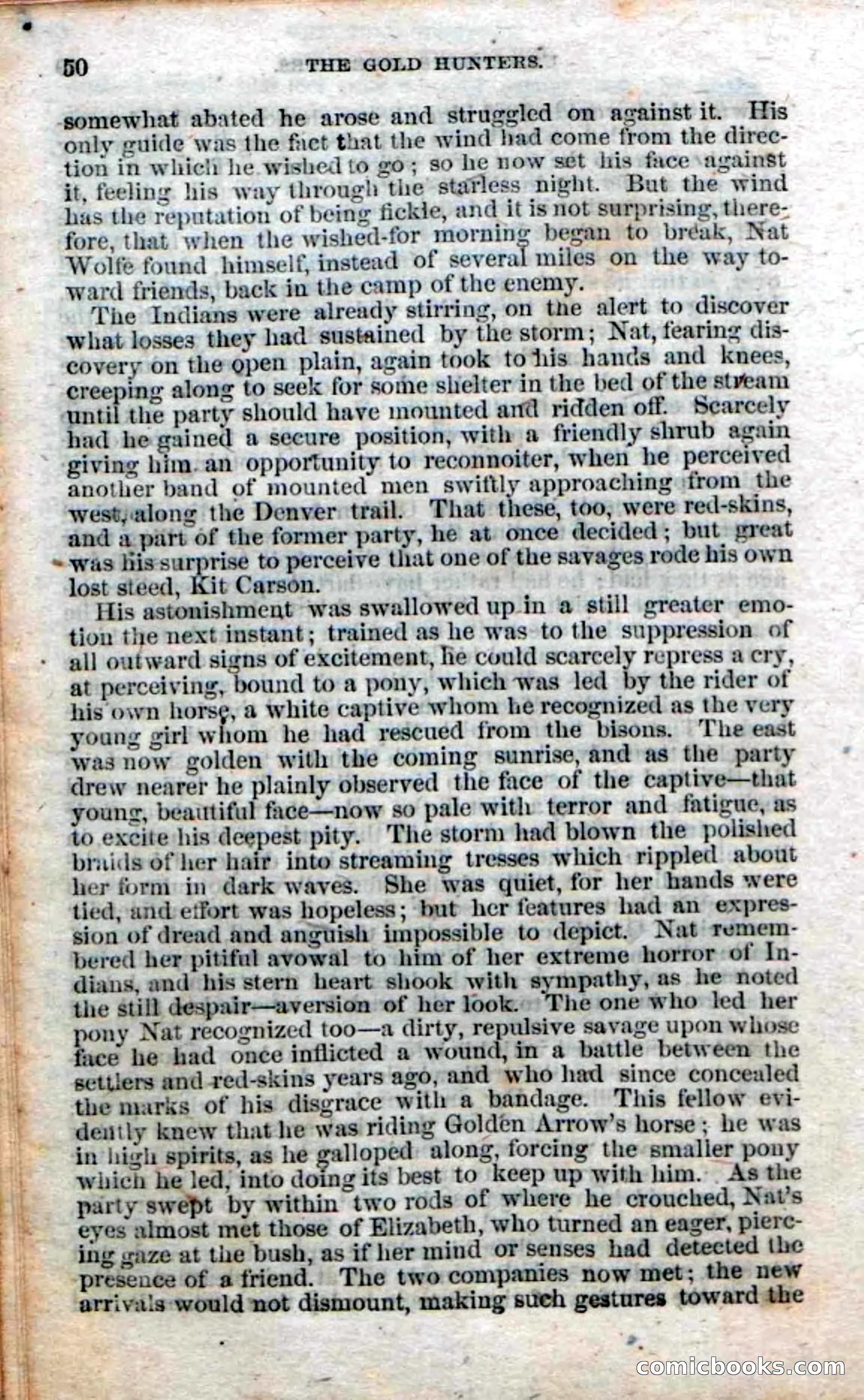 Beadle's Dime Novels No. 49: The Gold Hunters — page 48 of 100