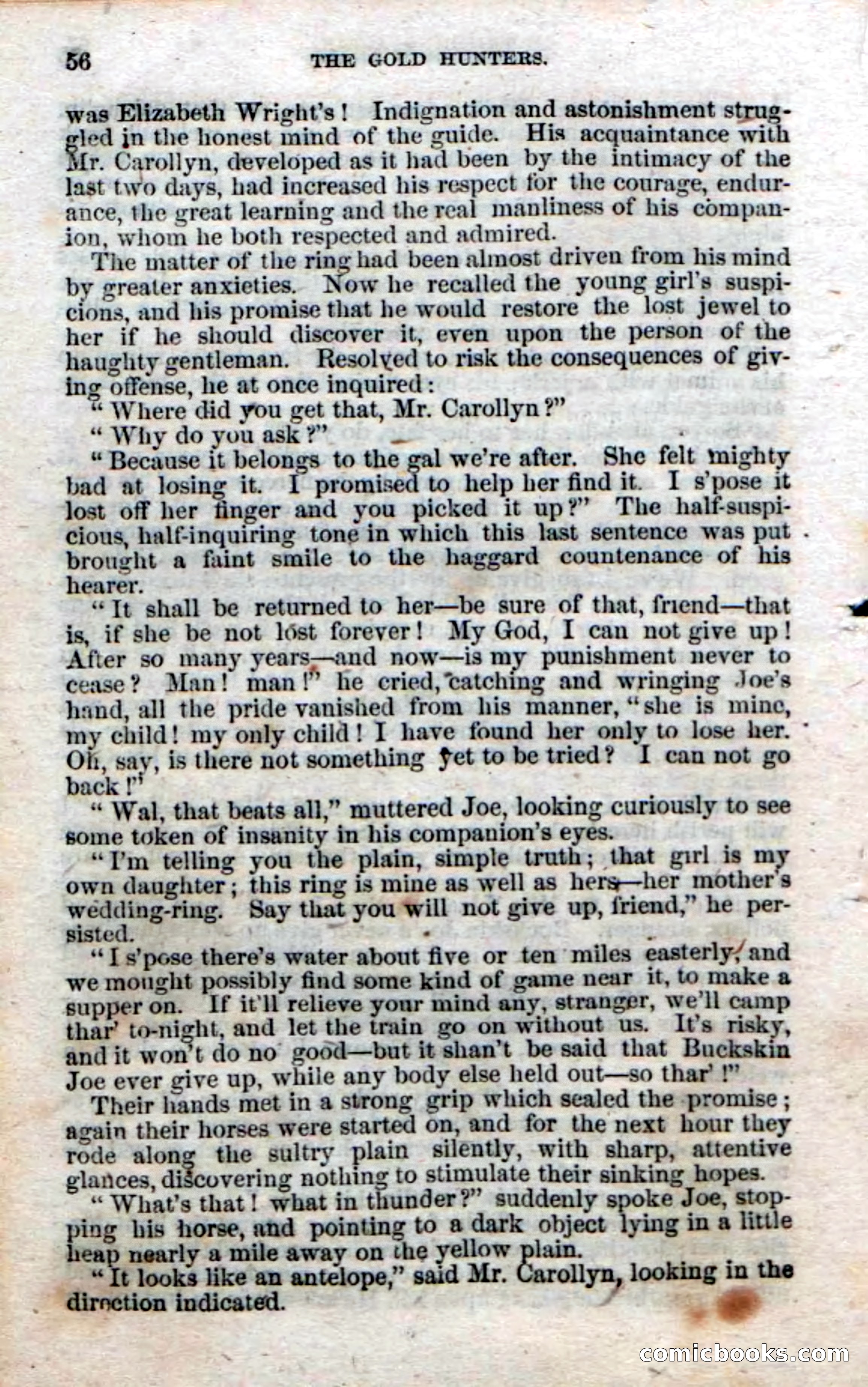 Beadle's Dime Novels No. 49: The Gold Hunters — page 54 of 100