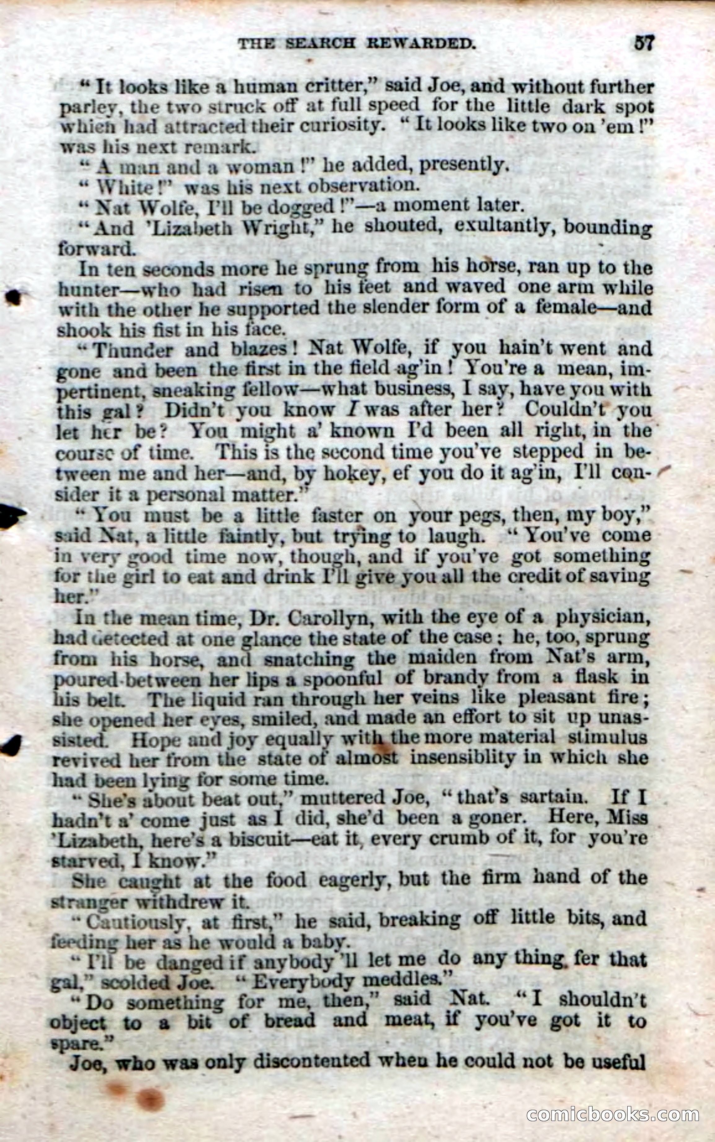 Beadle's Dime Novels No. 49: The Gold Hunters — page 55 of 100