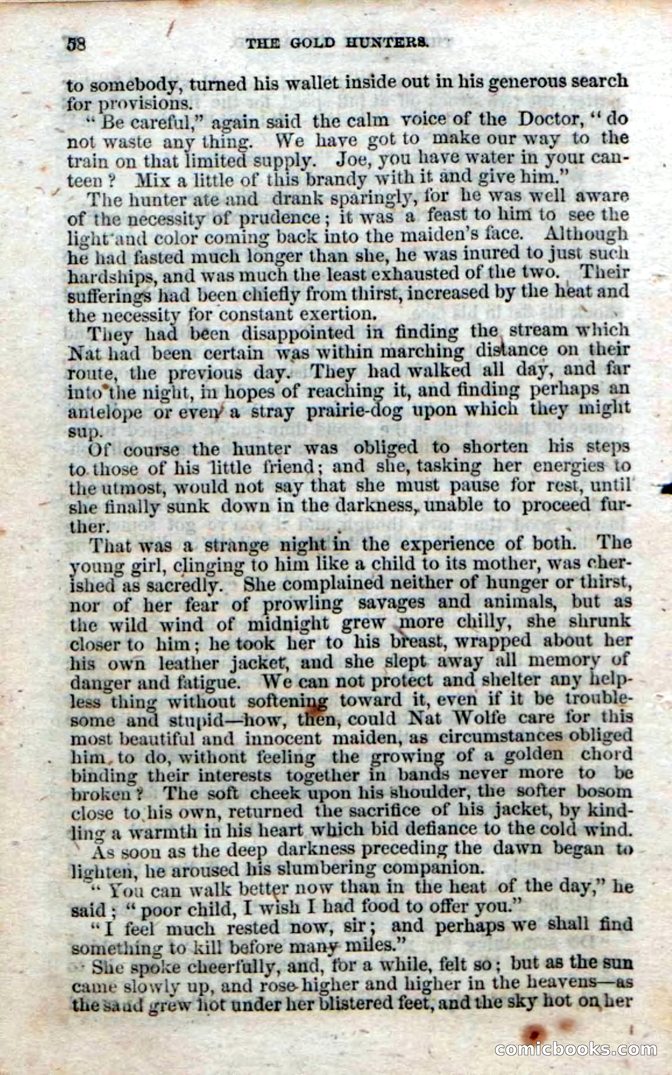 Beadle's Dime Novels No. 49: The Gold Hunters — page 56 of 100