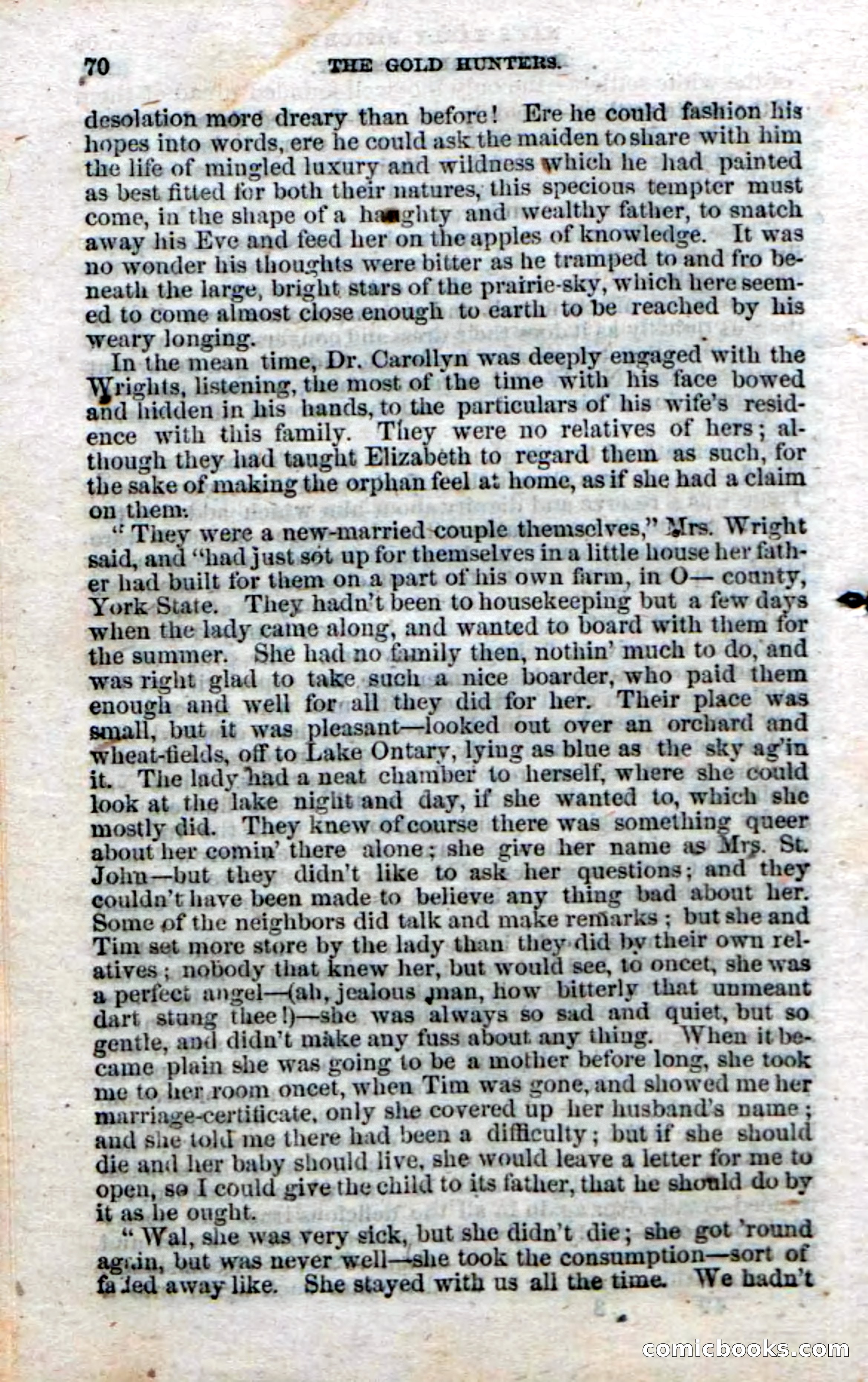 Beadle's Dime Novels No. 49: The Gold Hunters — page 68 of 100