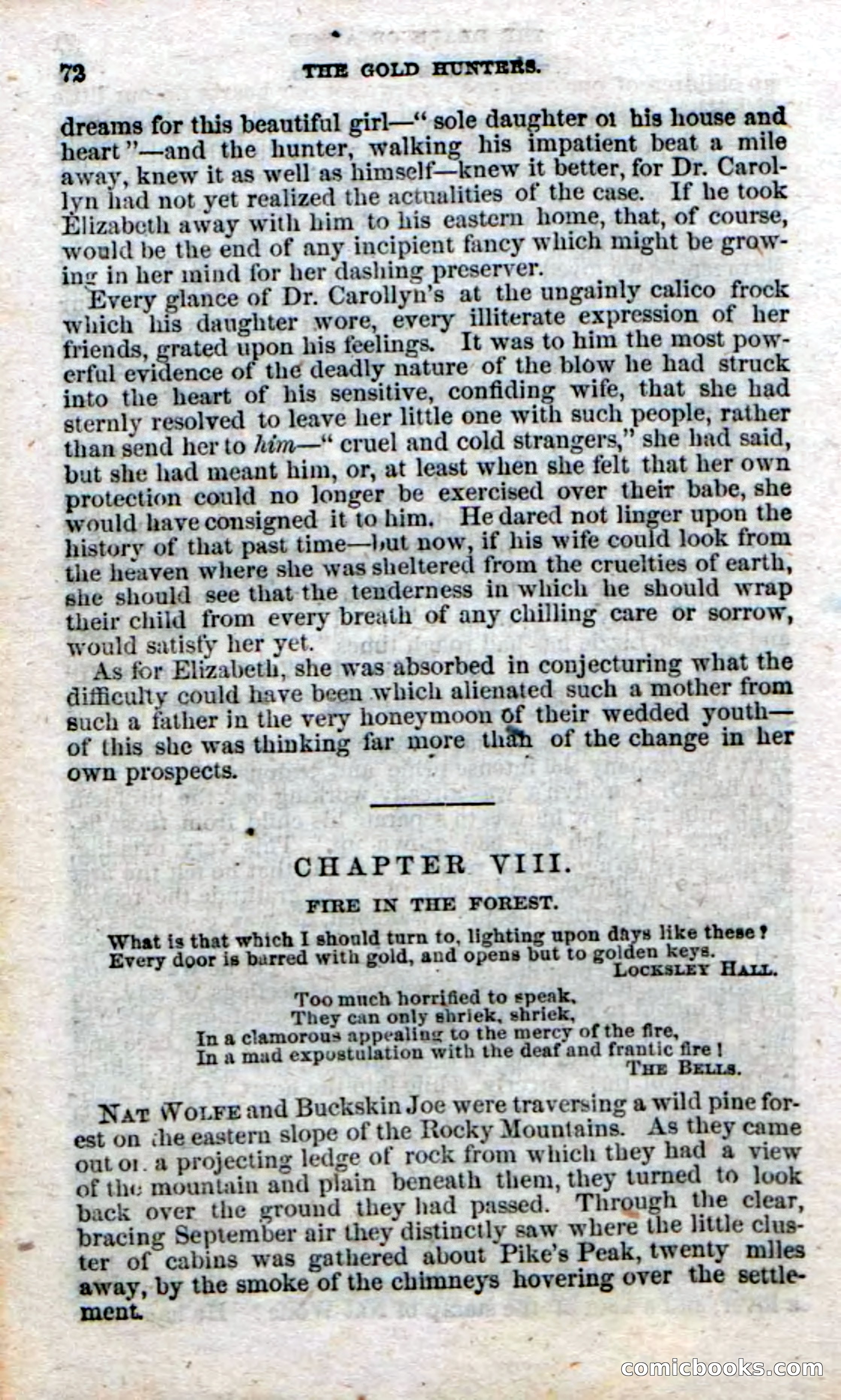 Beadle's Dime Novels No. 49: The Gold Hunters — page 70 of 100