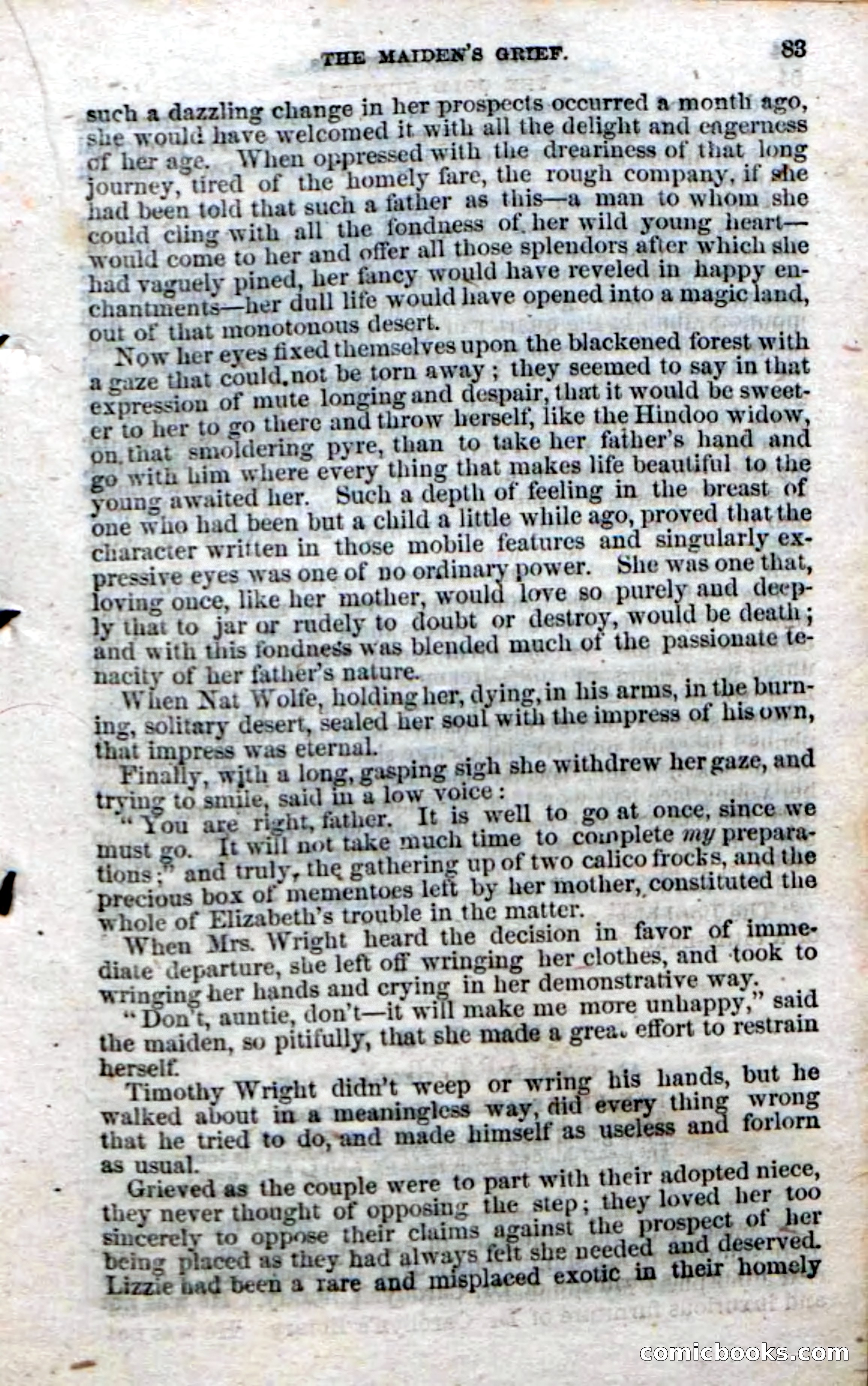 Beadle's Dime Novels No. 49: The Gold Hunters — page 81 of 100