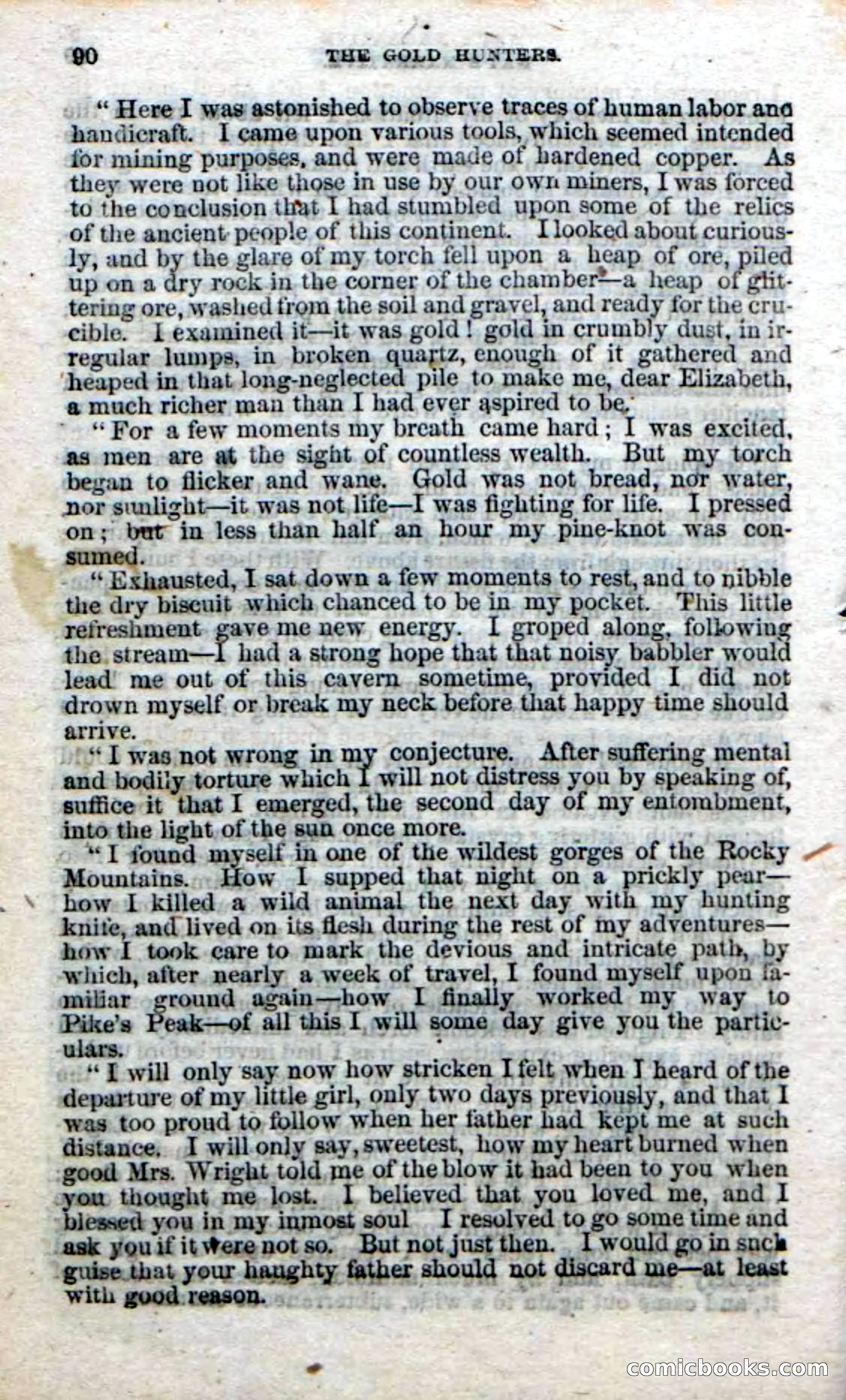 Beadle's Dime Novels No. 49: The Gold Hunters — page 88 of 100