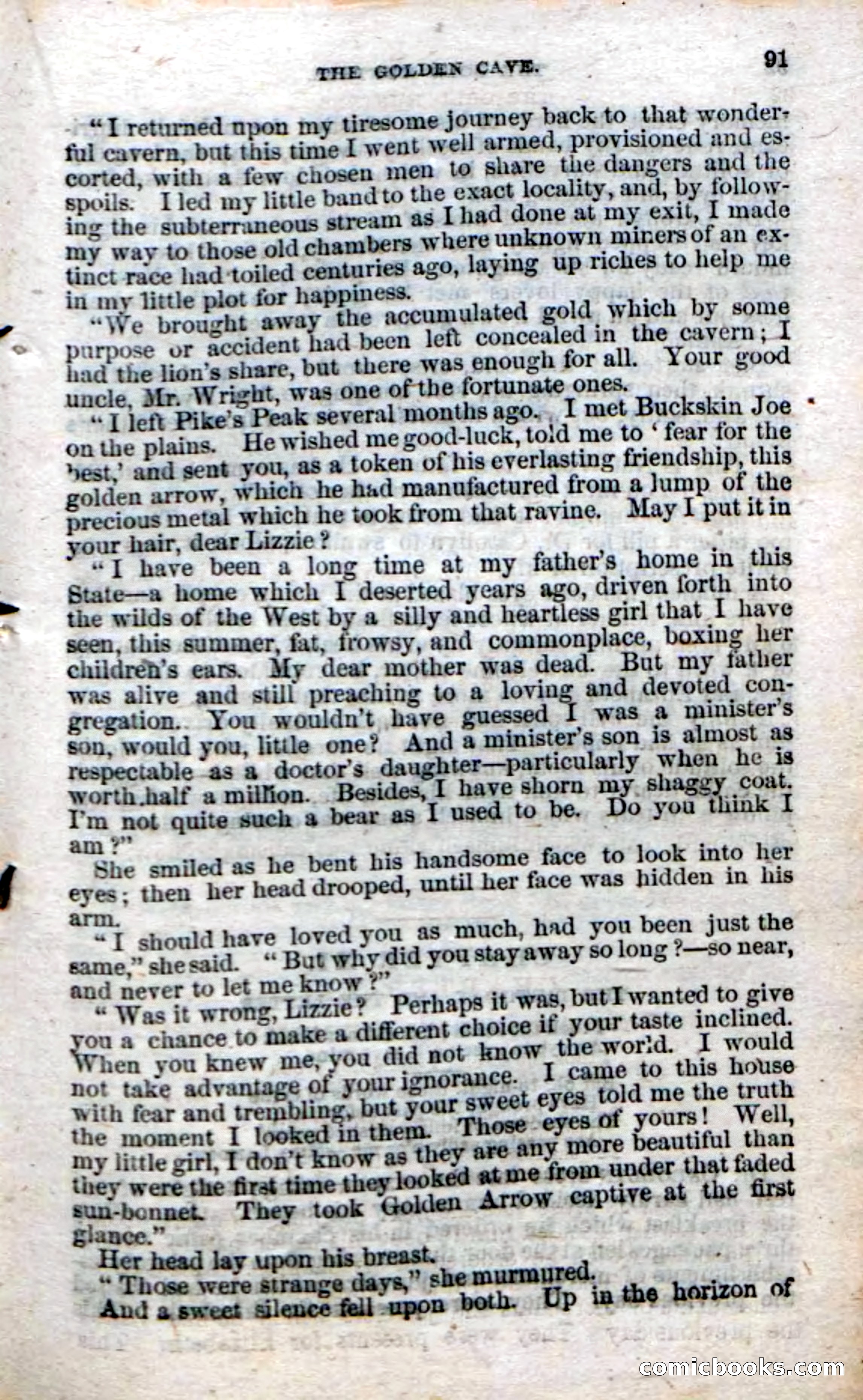 Beadle's Dime Novels No. 49: The Gold Hunters — page 89 of 100