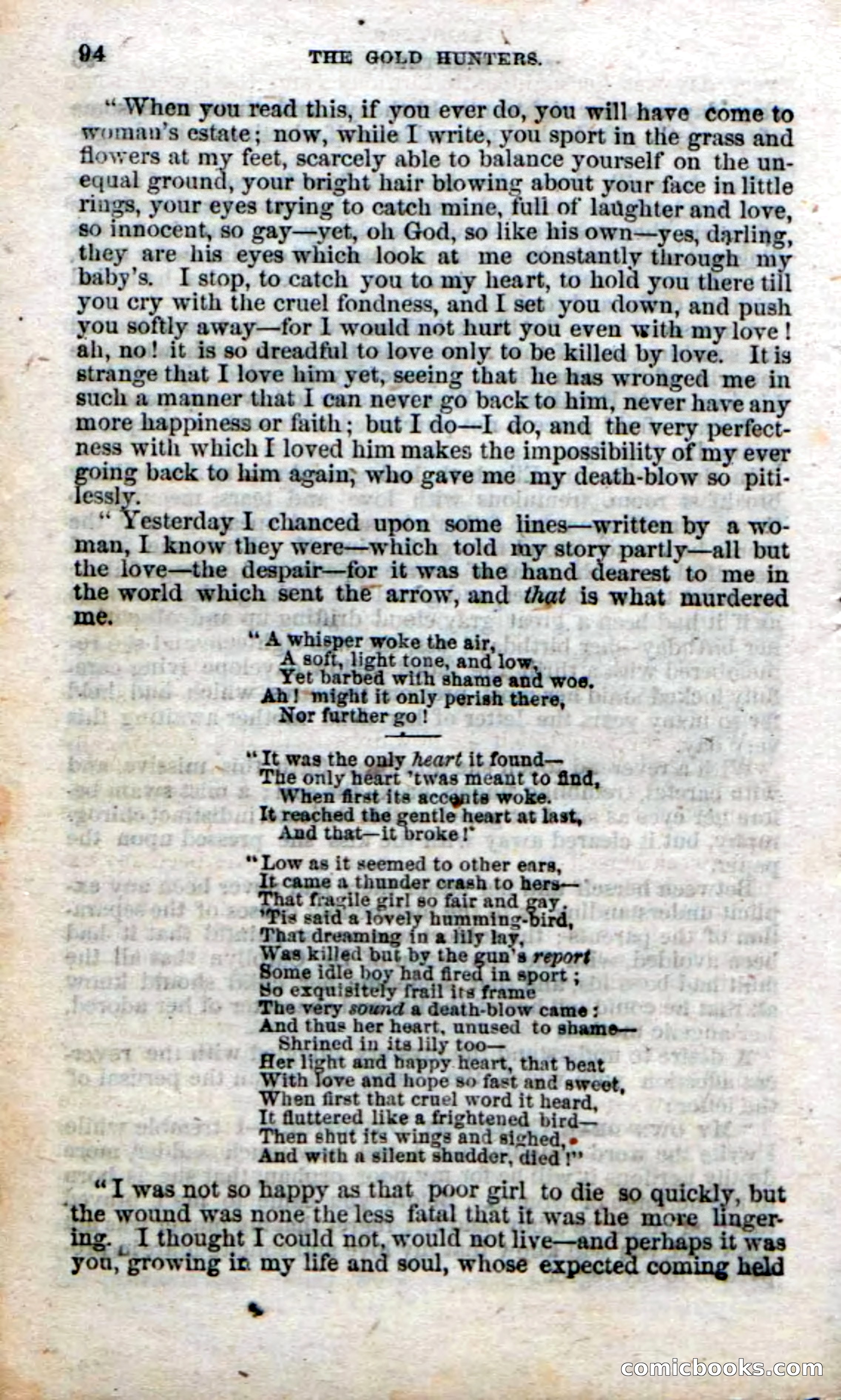 Beadle's Dime Novels No. 49: The Gold Hunters — page 92 of 100