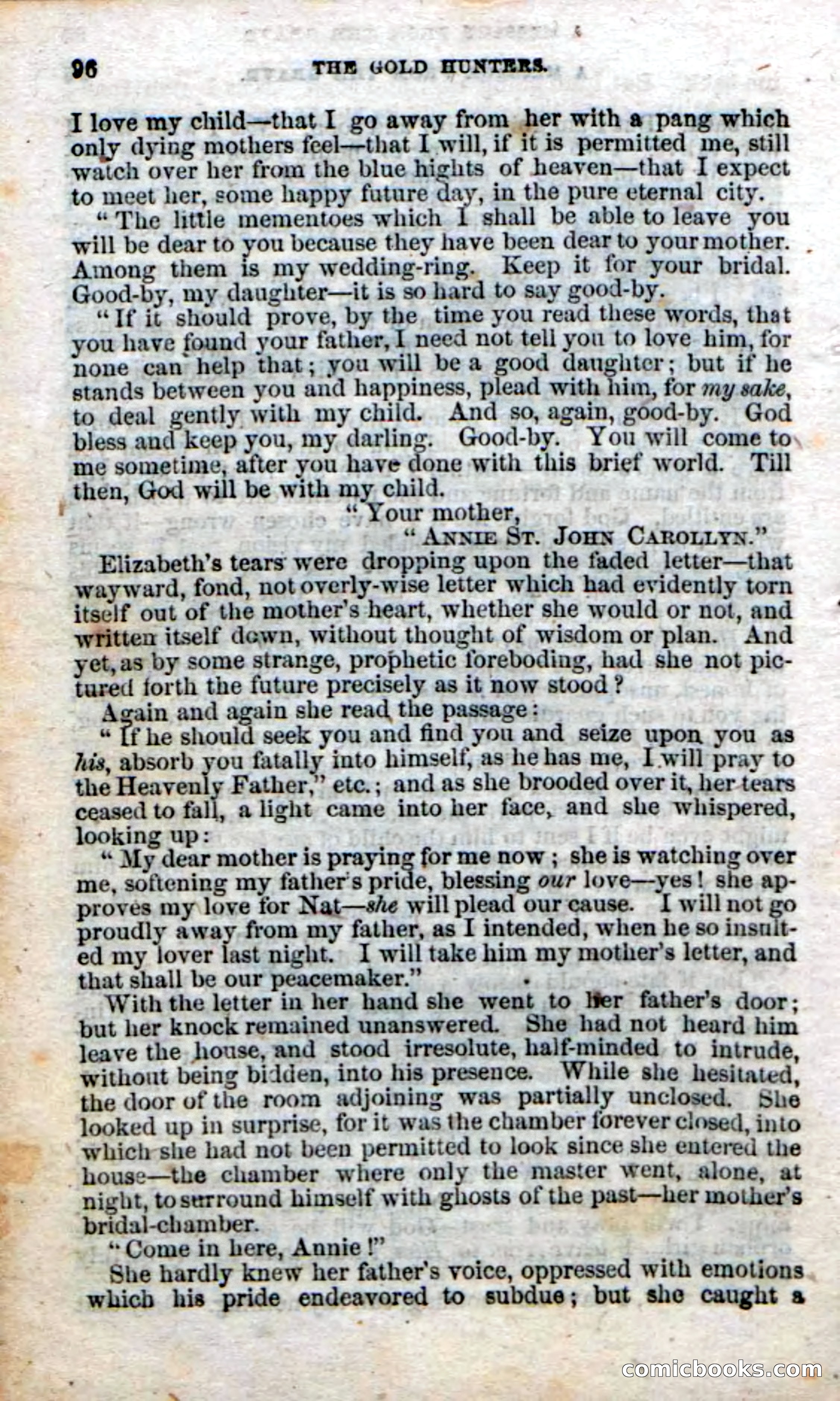 Beadle's Dime Novels No. 49: The Gold Hunters — page 94 of 100