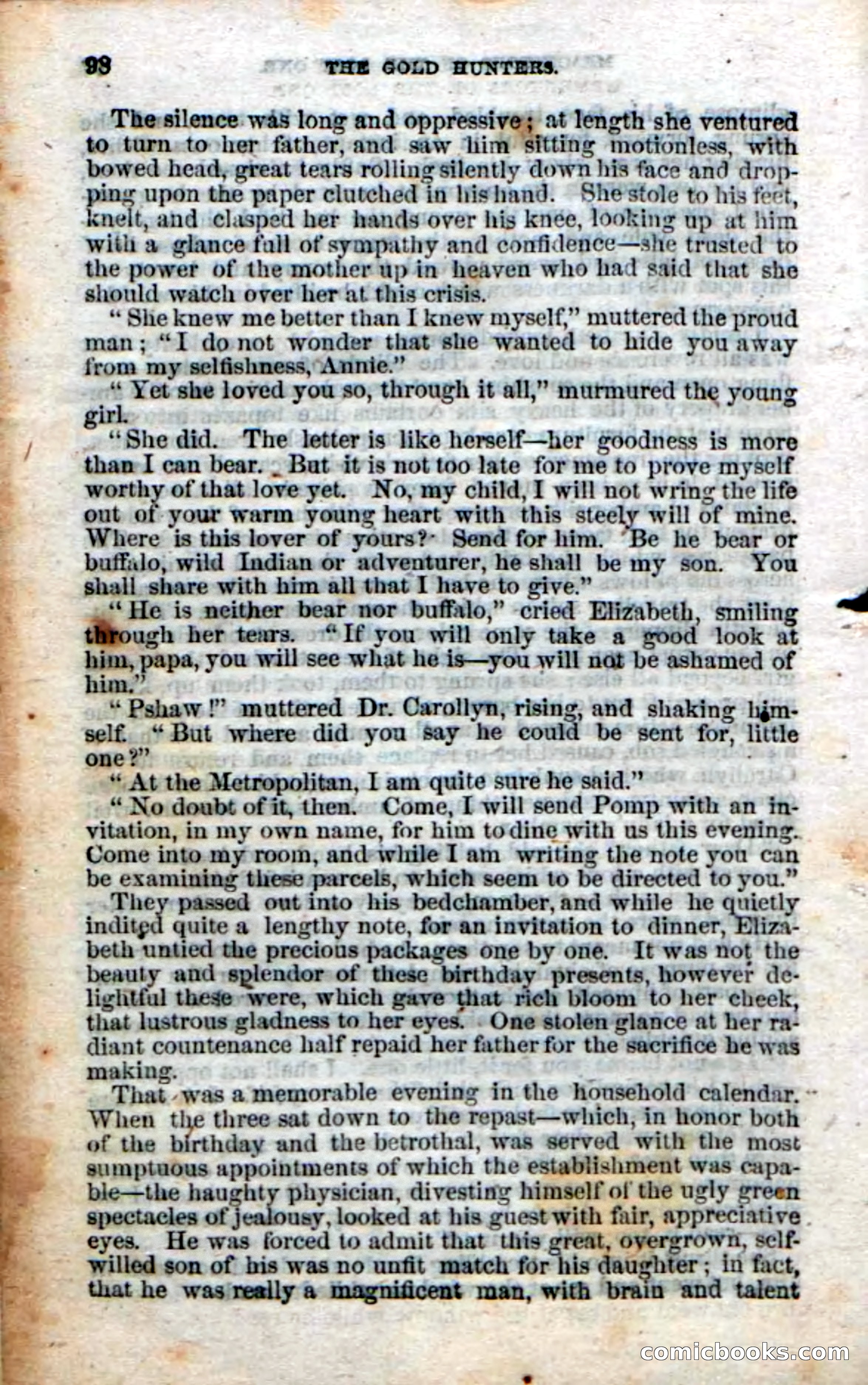 Beadle's Dime Novels No. 49: The Gold Hunters — page 96 of 100