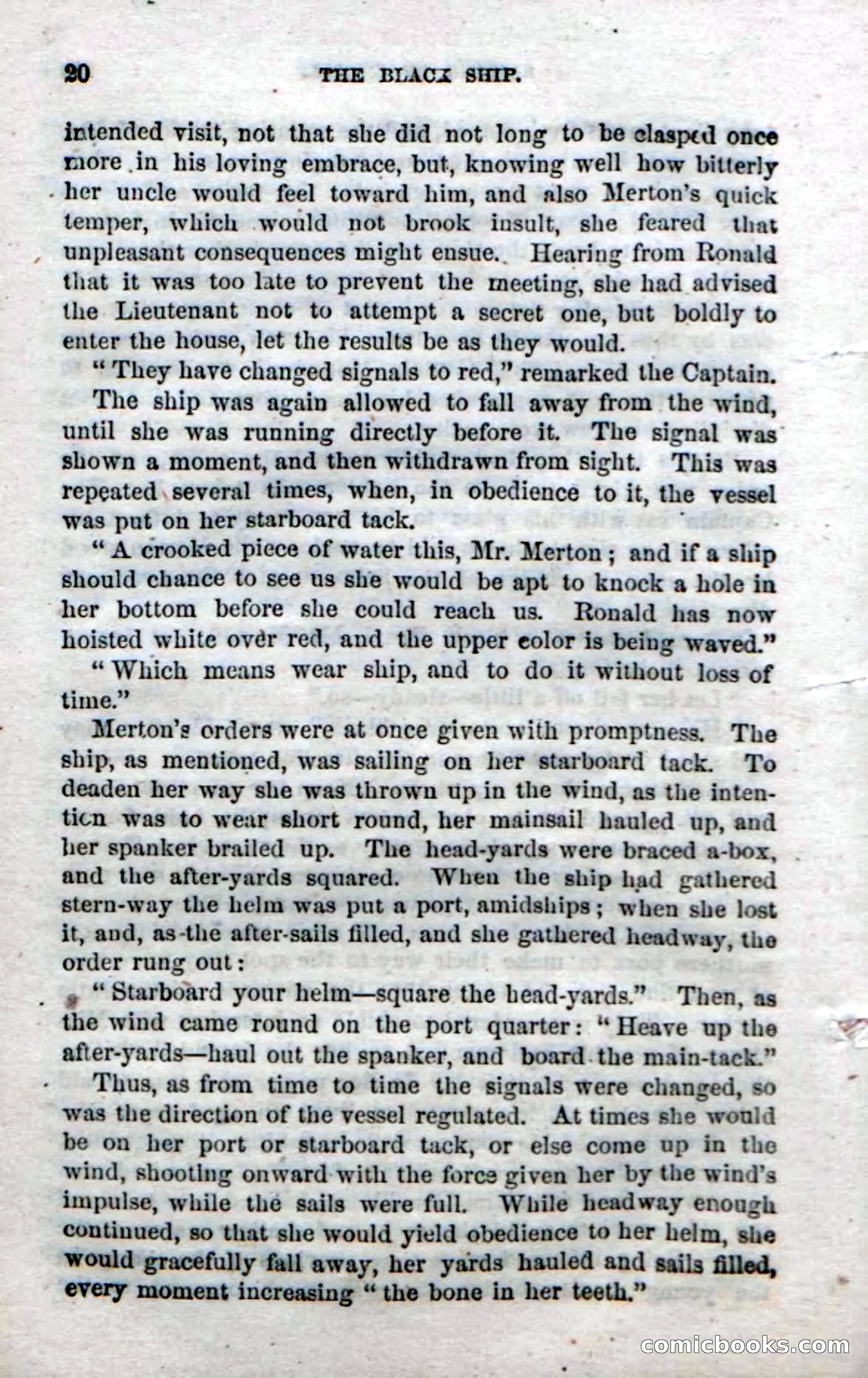 Beadle's Dime Novels No. 50: The Black Ship — page 22 of 110