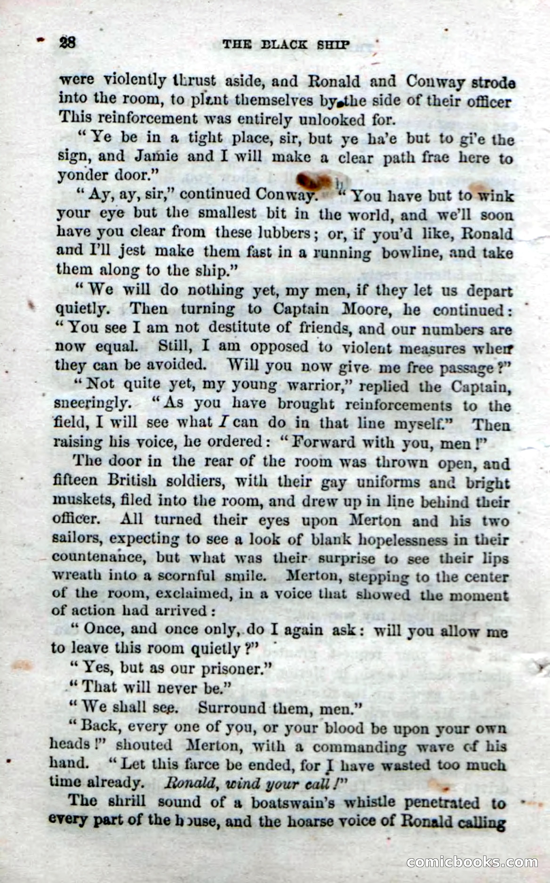 Beadle's Dime Novels No. 50: The Black Ship — page 30 of 110