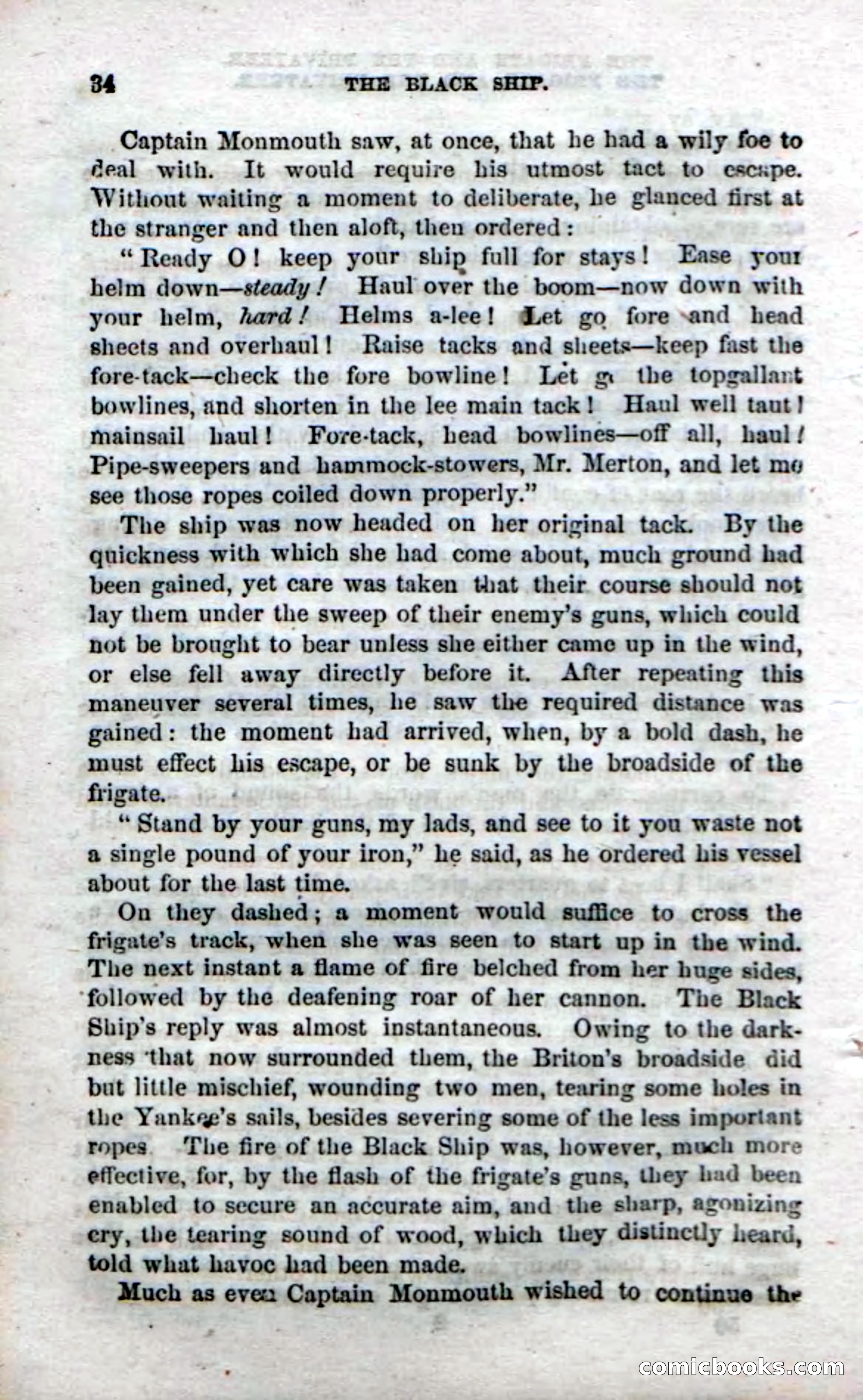 Beadle's Dime Novels No. 50: The Black Ship — page 36 of 110
