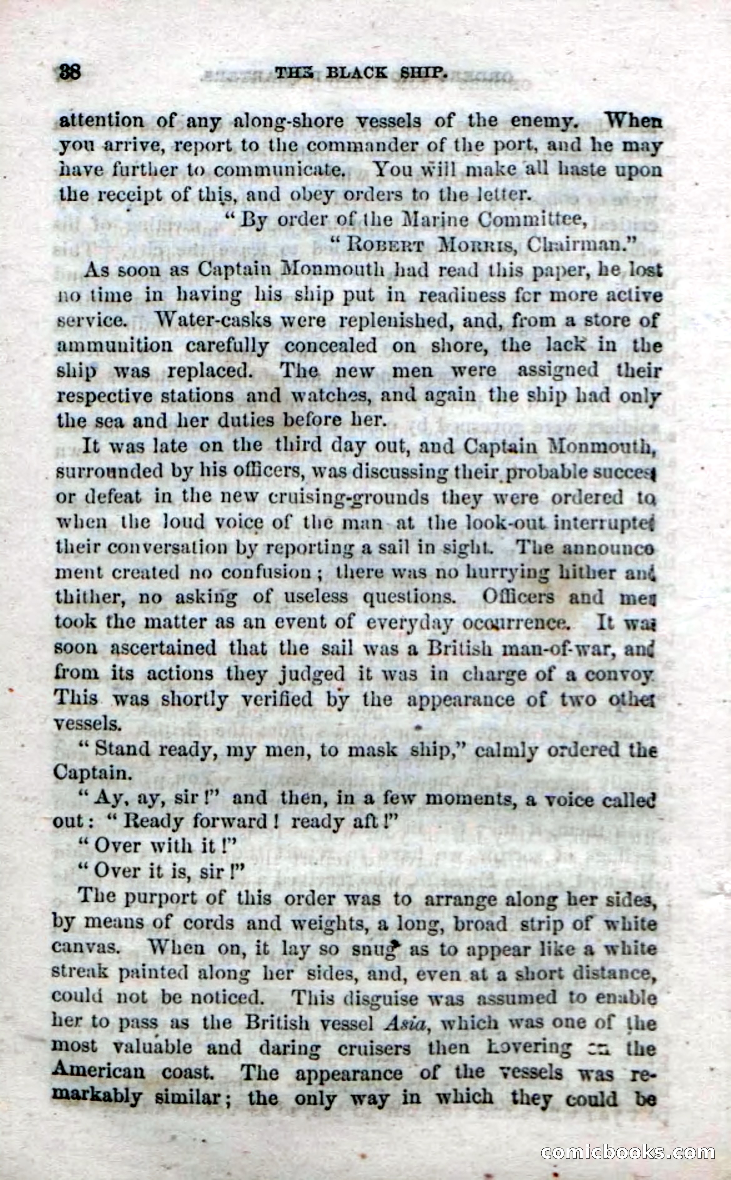Beadle's Dime Novels No. 50: The Black Ship — page 40 of 110