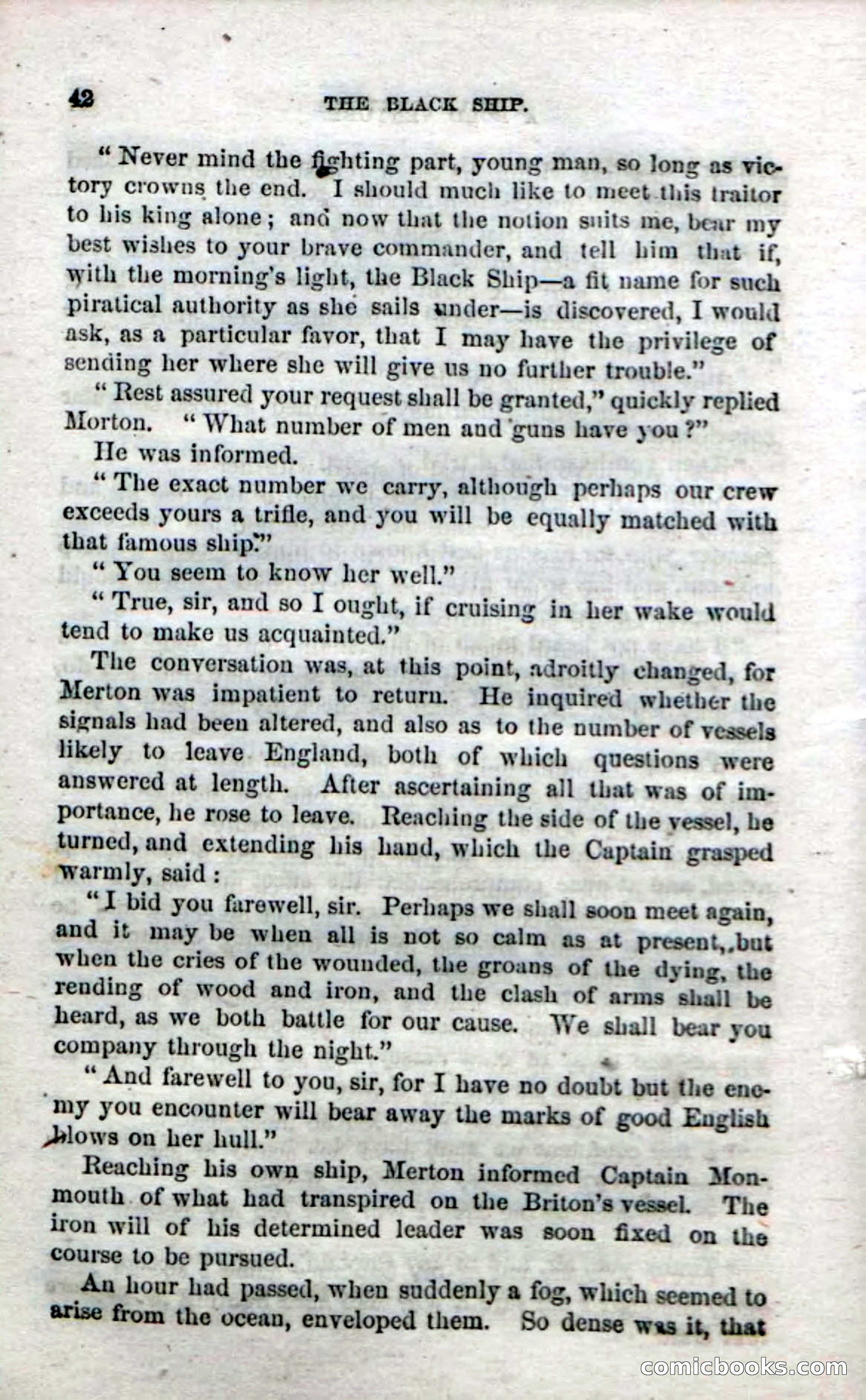 Beadle's Dime Novels No. 50: The Black Ship — page 44 of 110