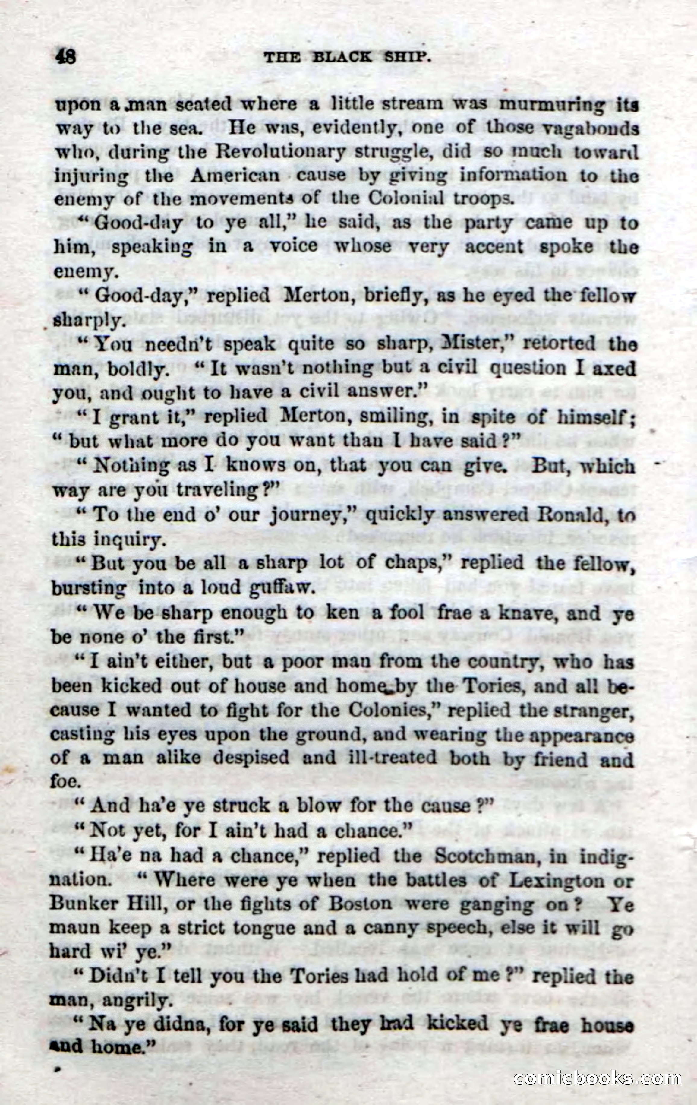 Beadle's Dime Novels No. 50: The Black Ship — page 50 of 110