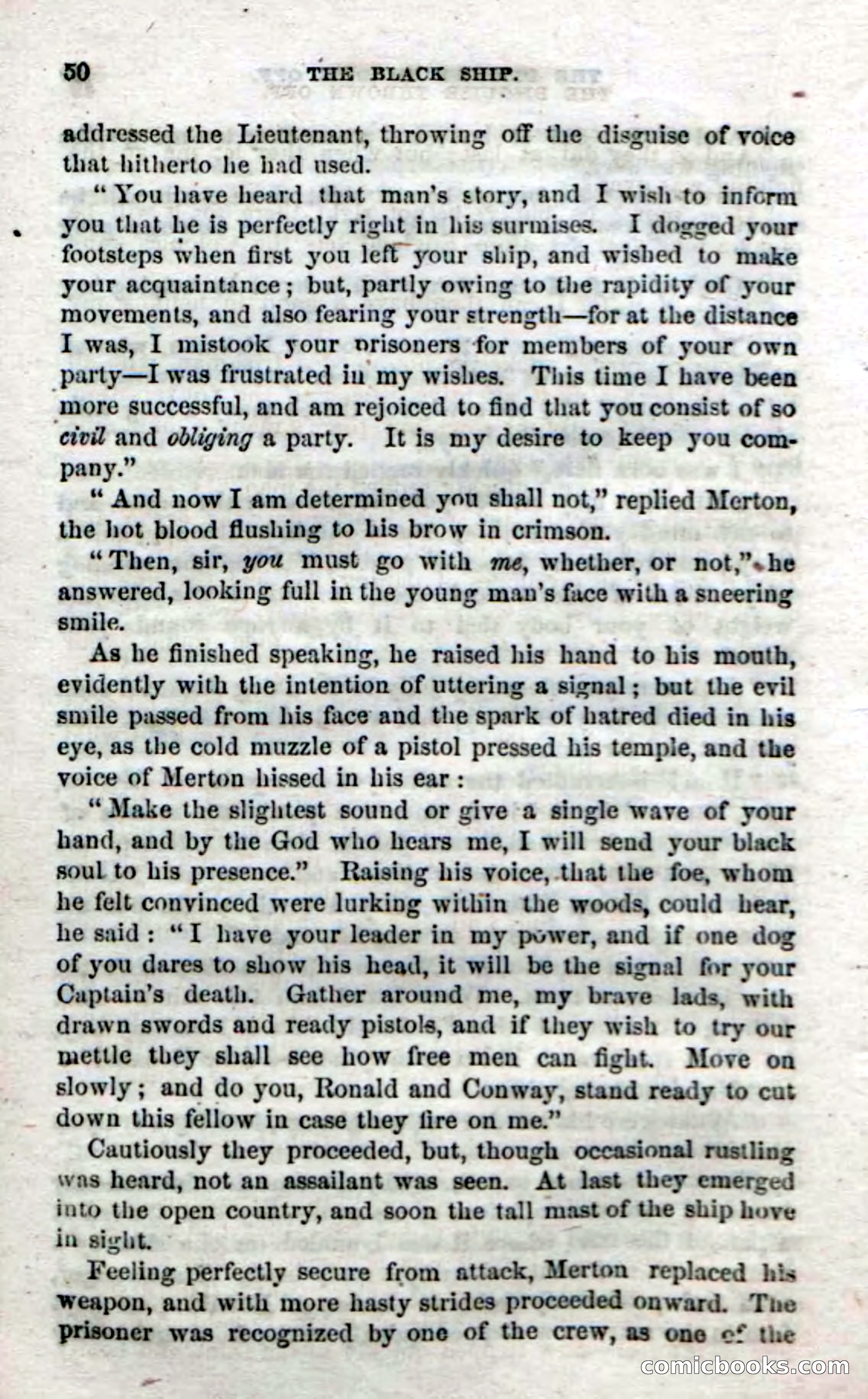 Beadle's Dime Novels No. 50: The Black Ship — page 52 of 110