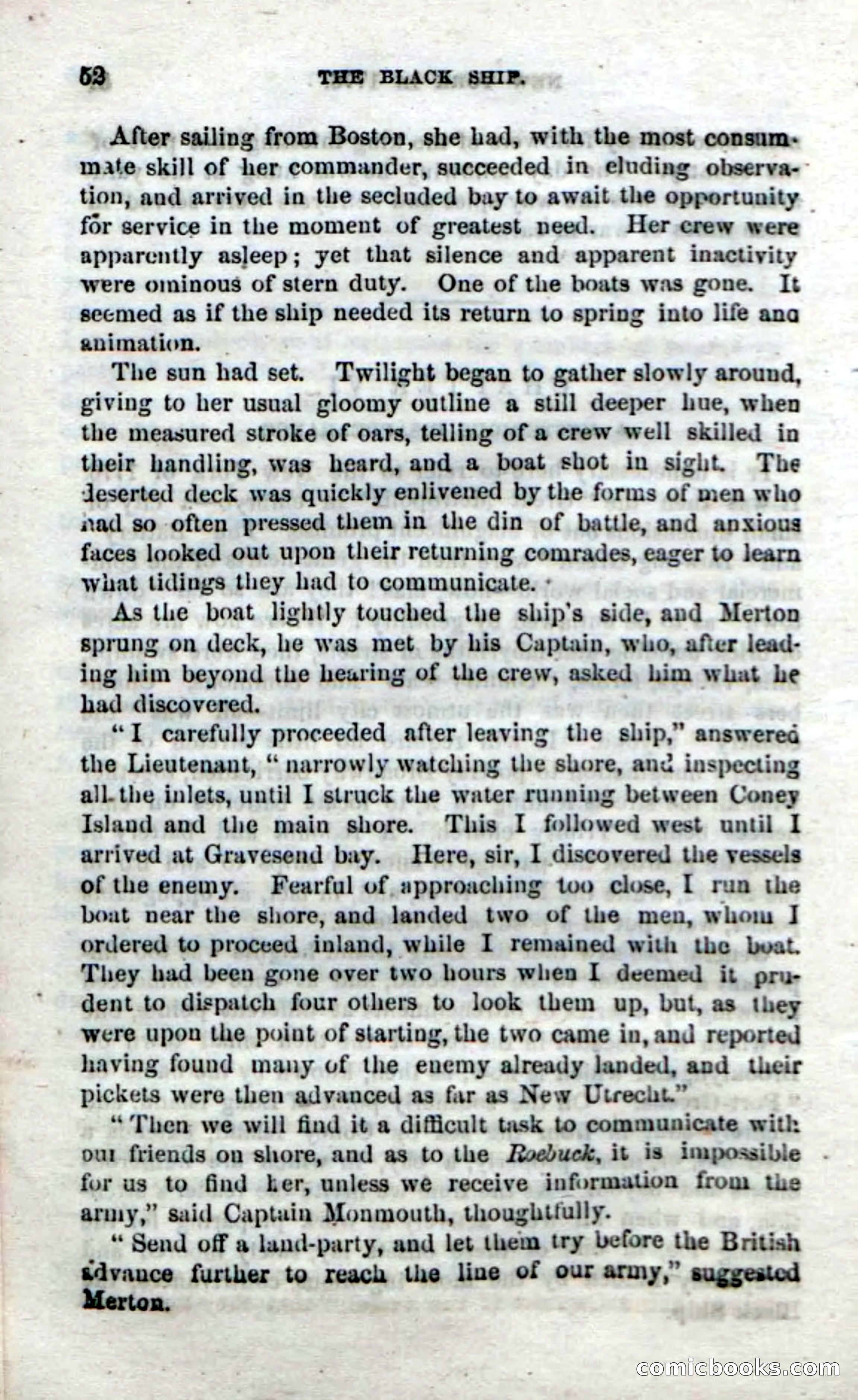 Beadle's Dime Novels No. 50: The Black Ship — page 54 of 110