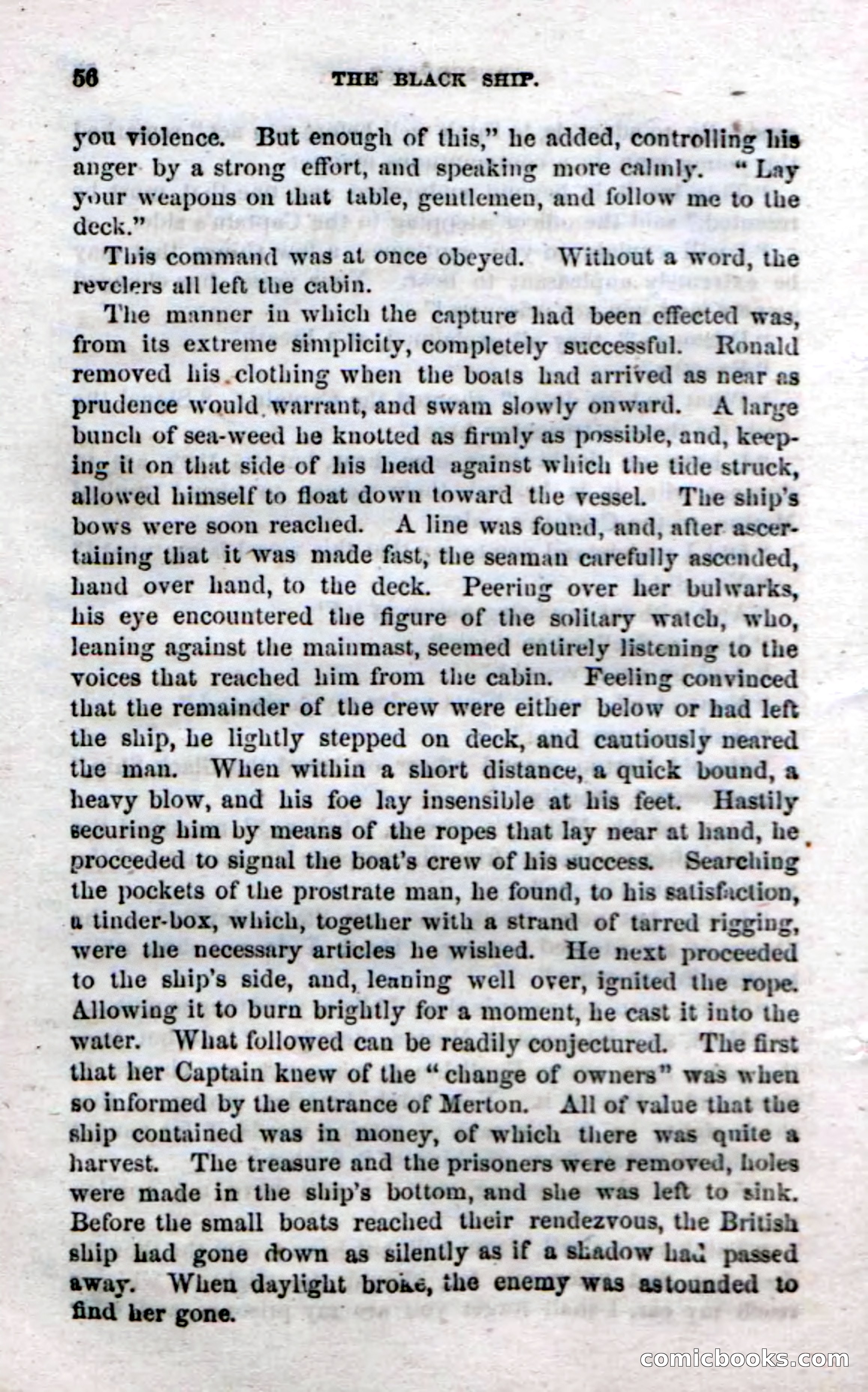 Beadle's Dime Novels No. 50: The Black Ship — page 58 of 110