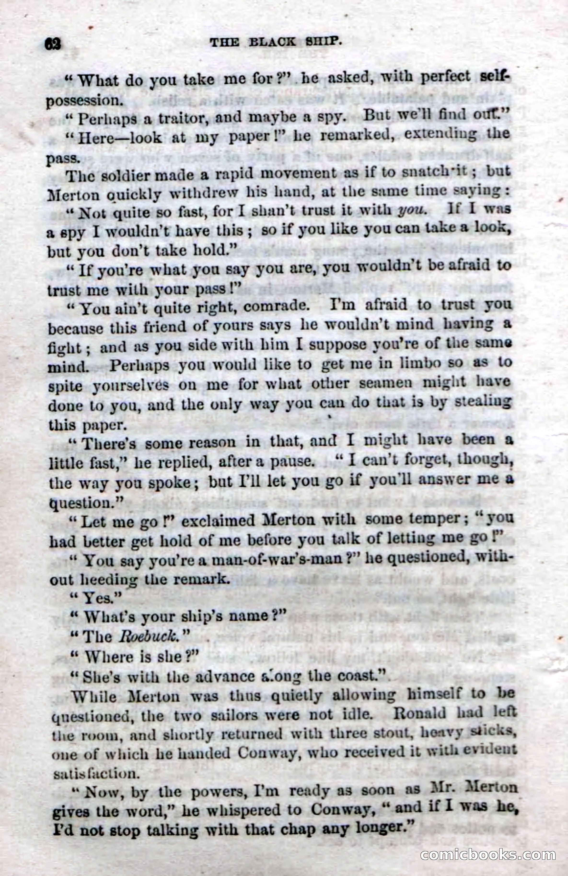 Beadle's Dime Novels No. 50: The Black Ship — page 64 of 110