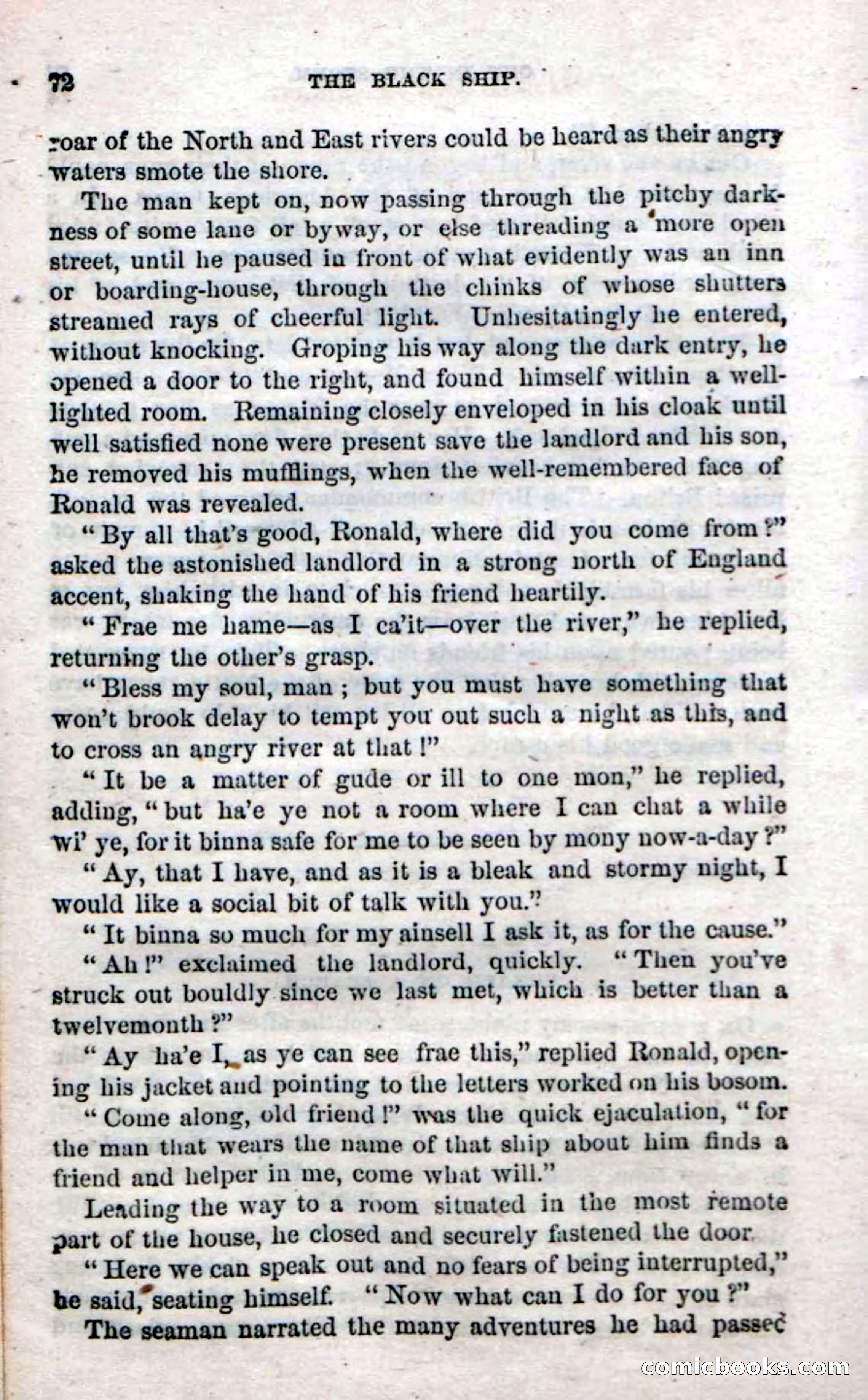 Beadle's Dime Novels No. 50: The Black Ship — page 74 of 110