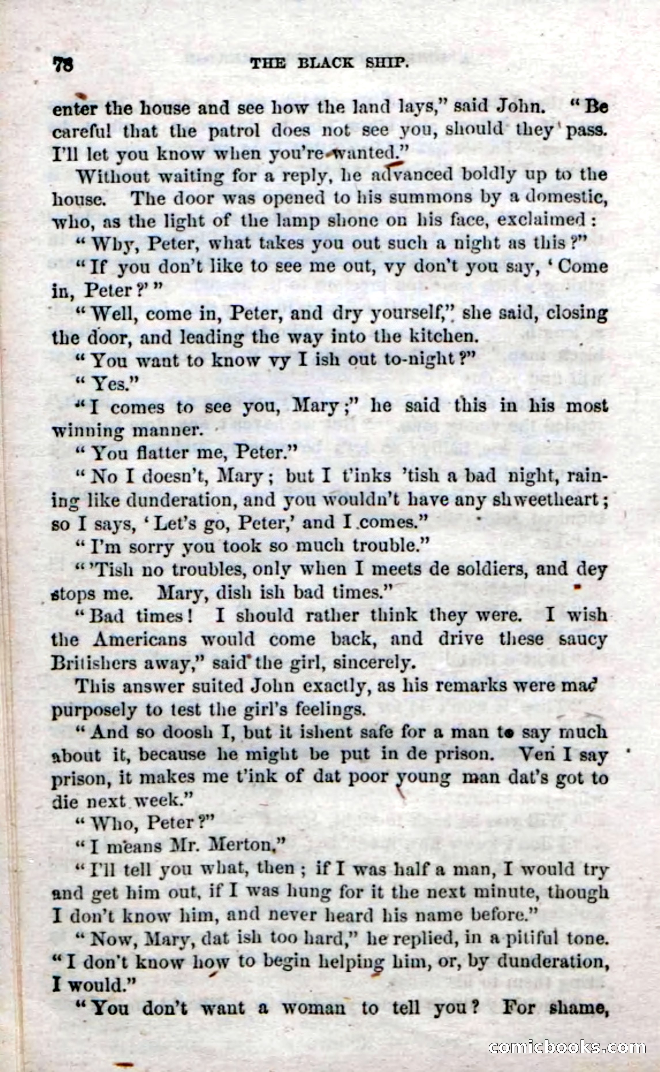 Beadle's Dime Novels No. 50: The Black Ship — page 80 of 110