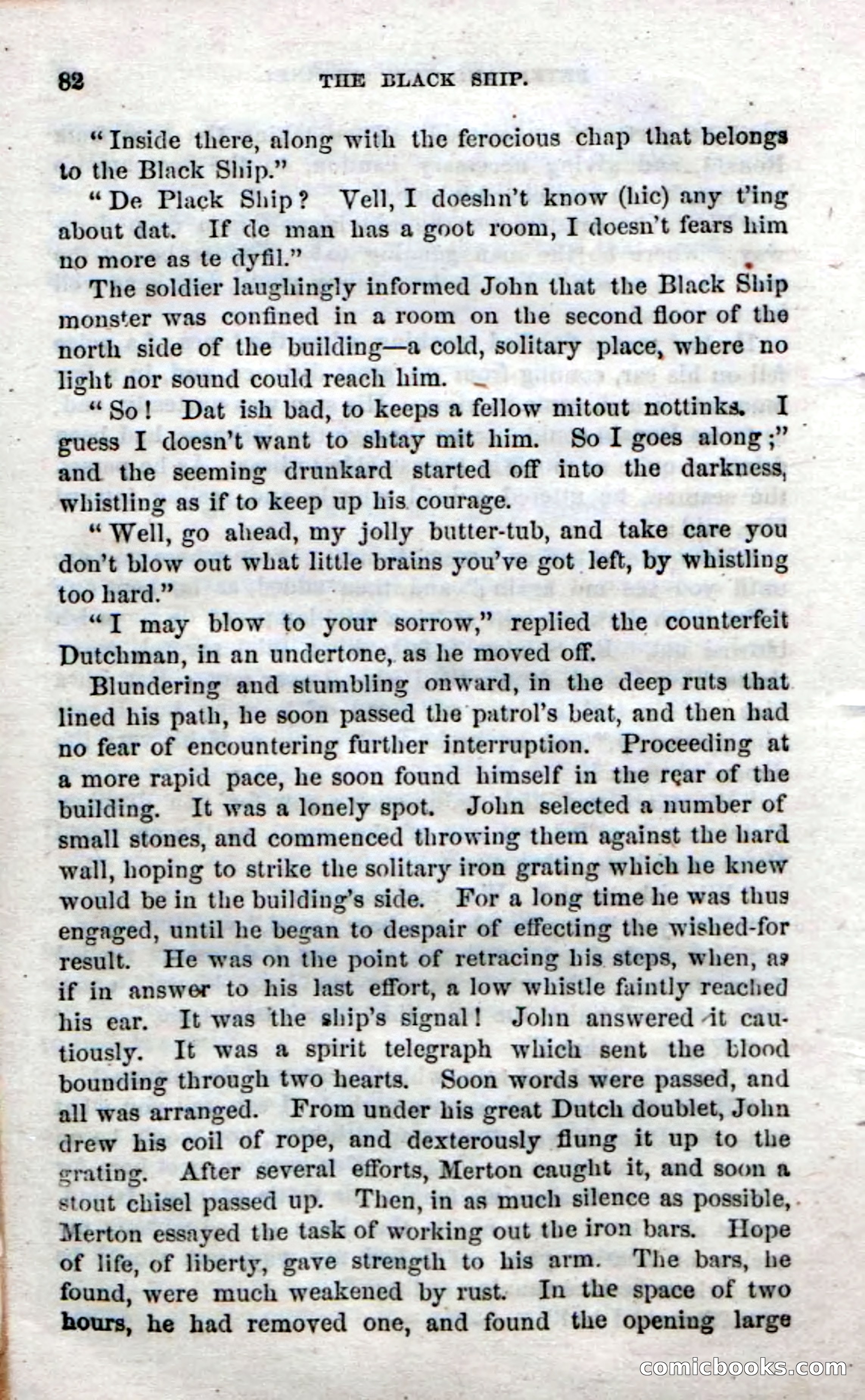 Beadle's Dime Novels No. 50: The Black Ship — page 84 of 110