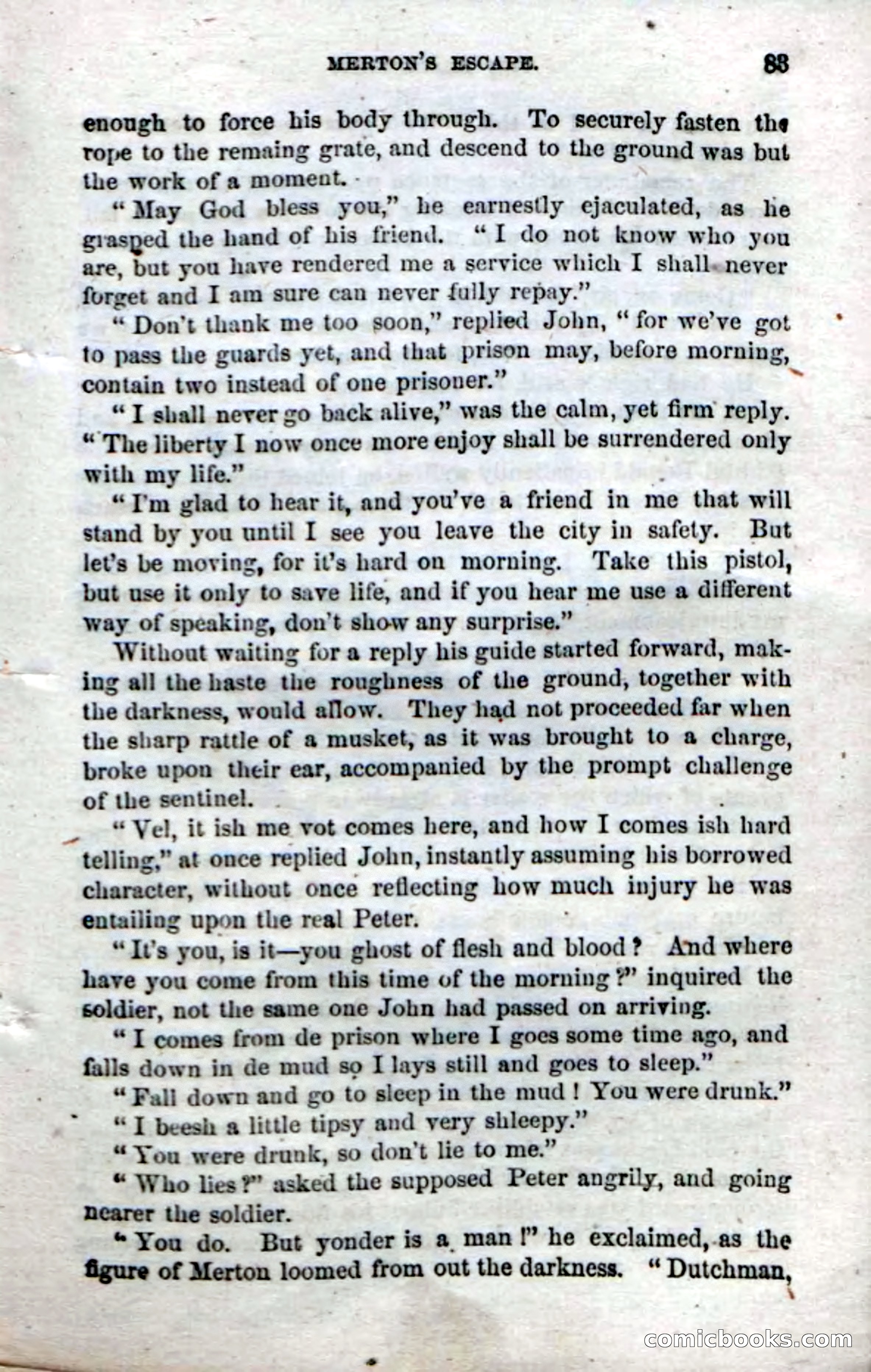 Beadle's Dime Novels No. 50: The Black Ship — page 85 of 110