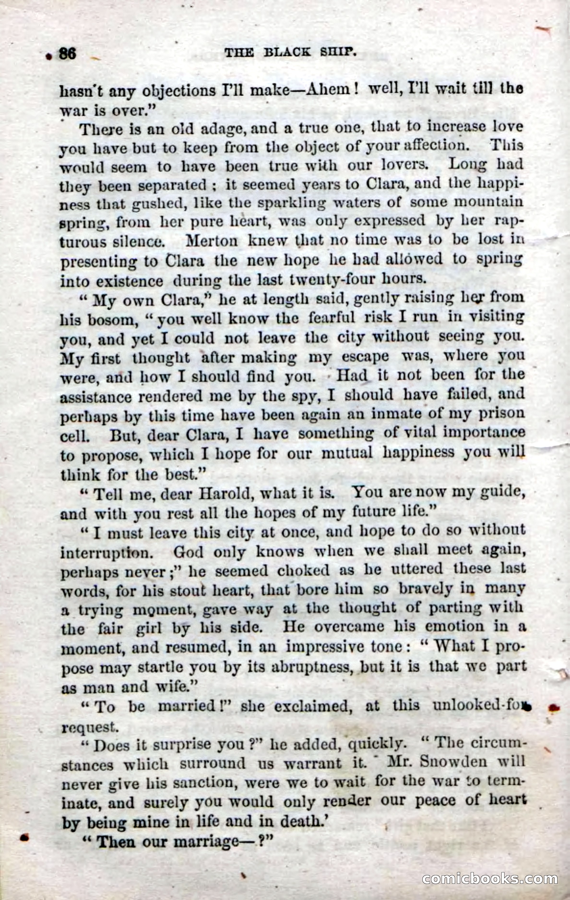 Beadle's Dime Novels No. 50: The Black Ship — page 88 of 110