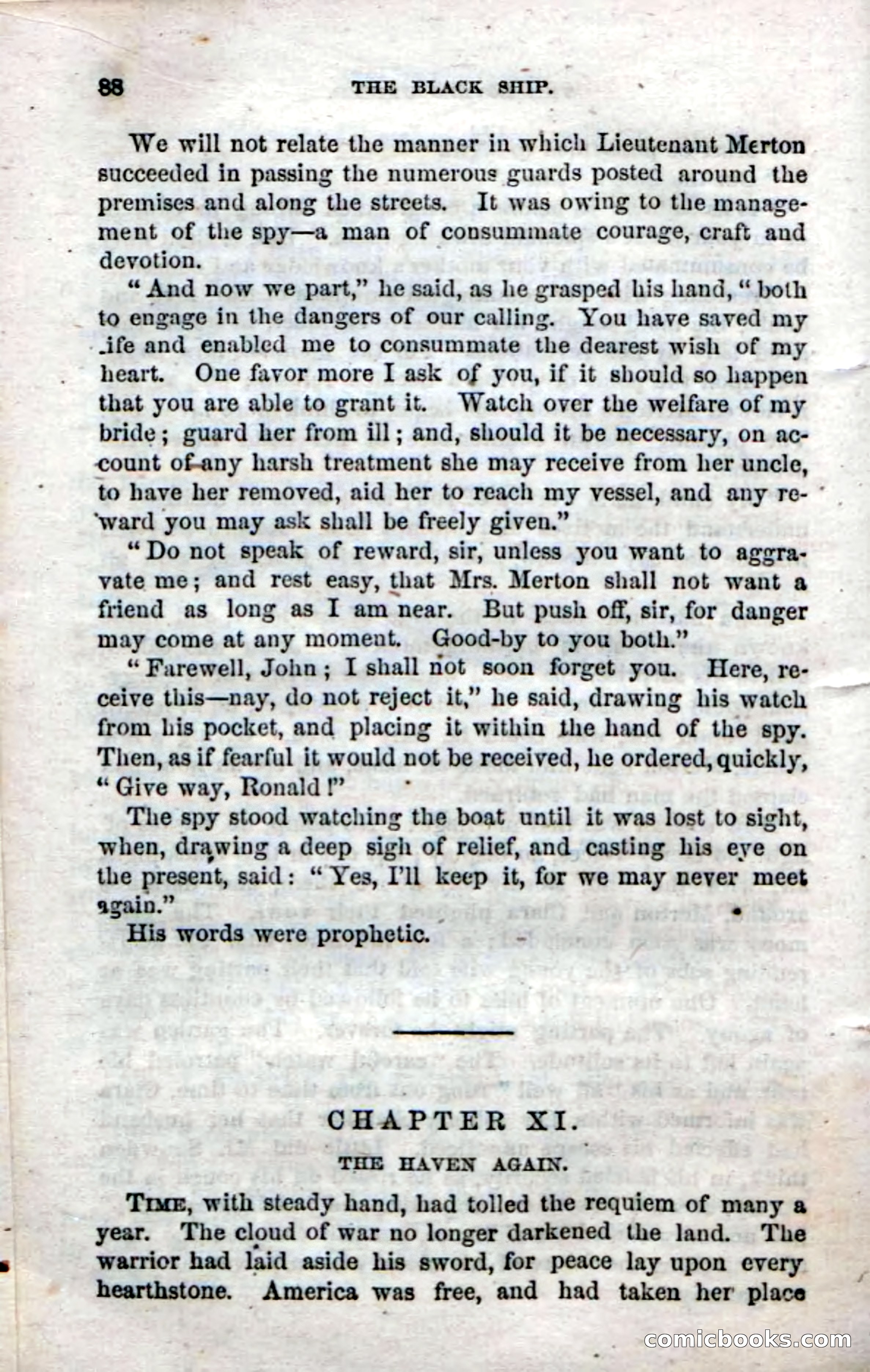 Beadle's Dime Novels No. 50: The Black Ship — page 90 of 110