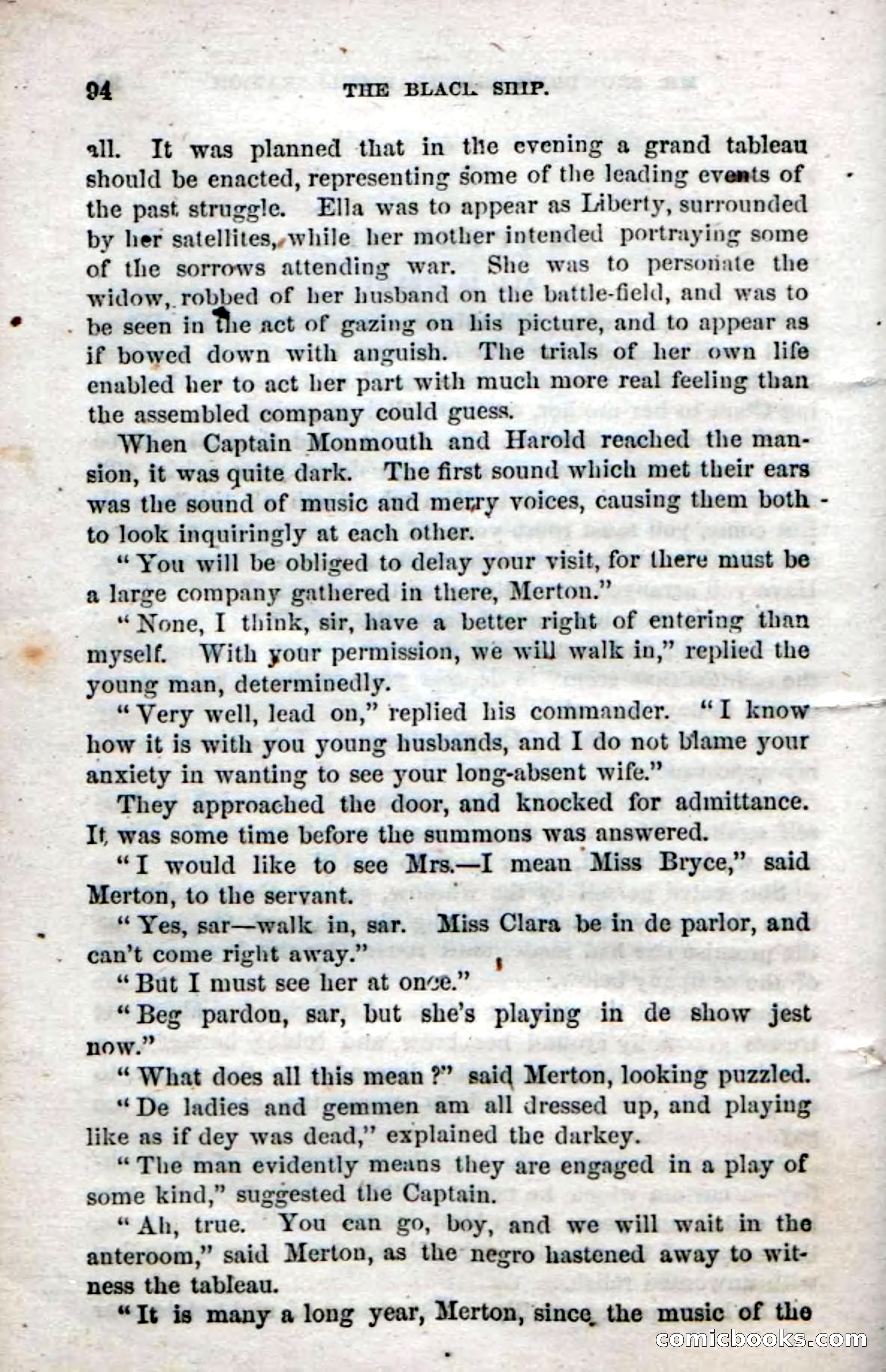 Beadle's Dime Novels No. 50: The Black Ship — page 96 of 110
