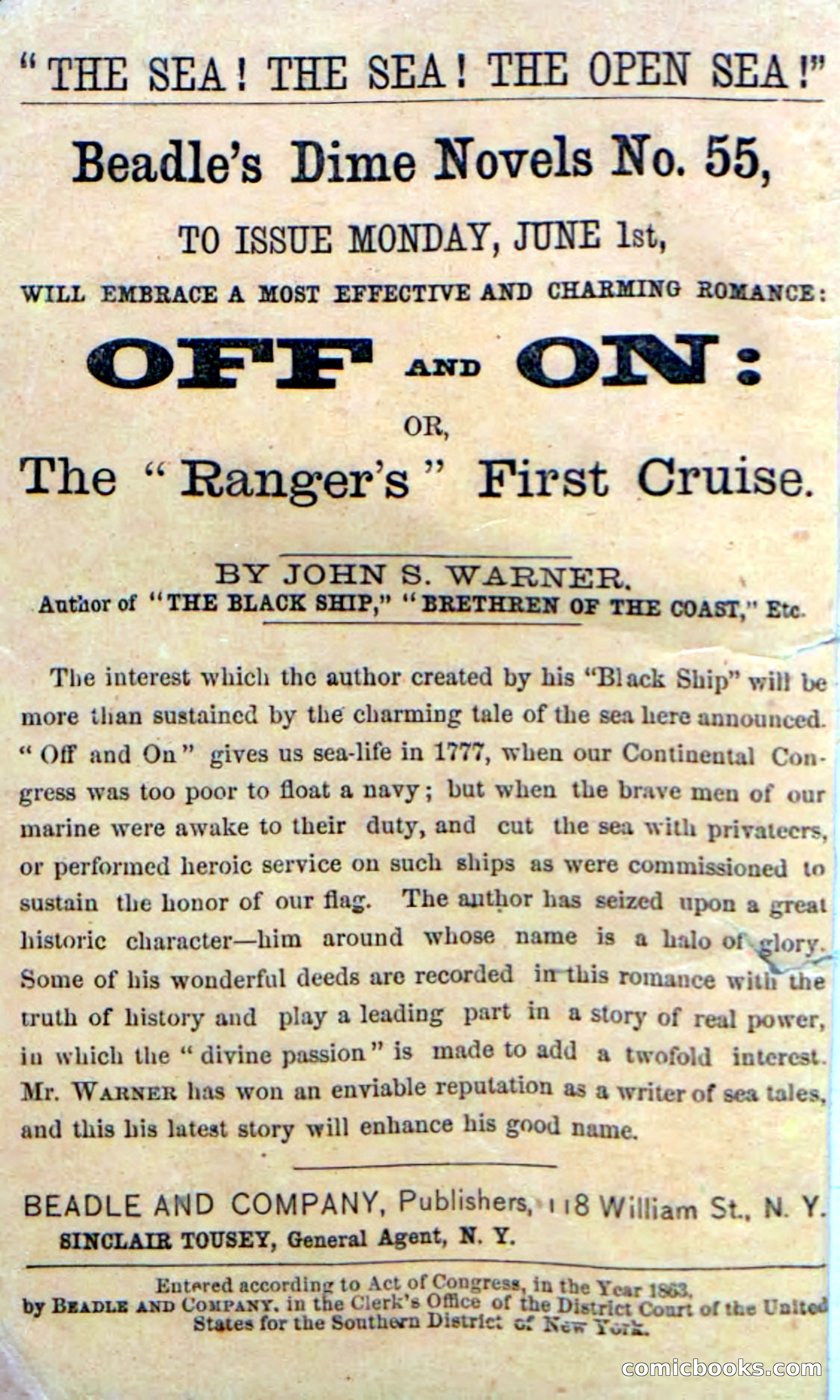 Beadle's Dime Novels No. 52: Single Eye — page 2 of 132