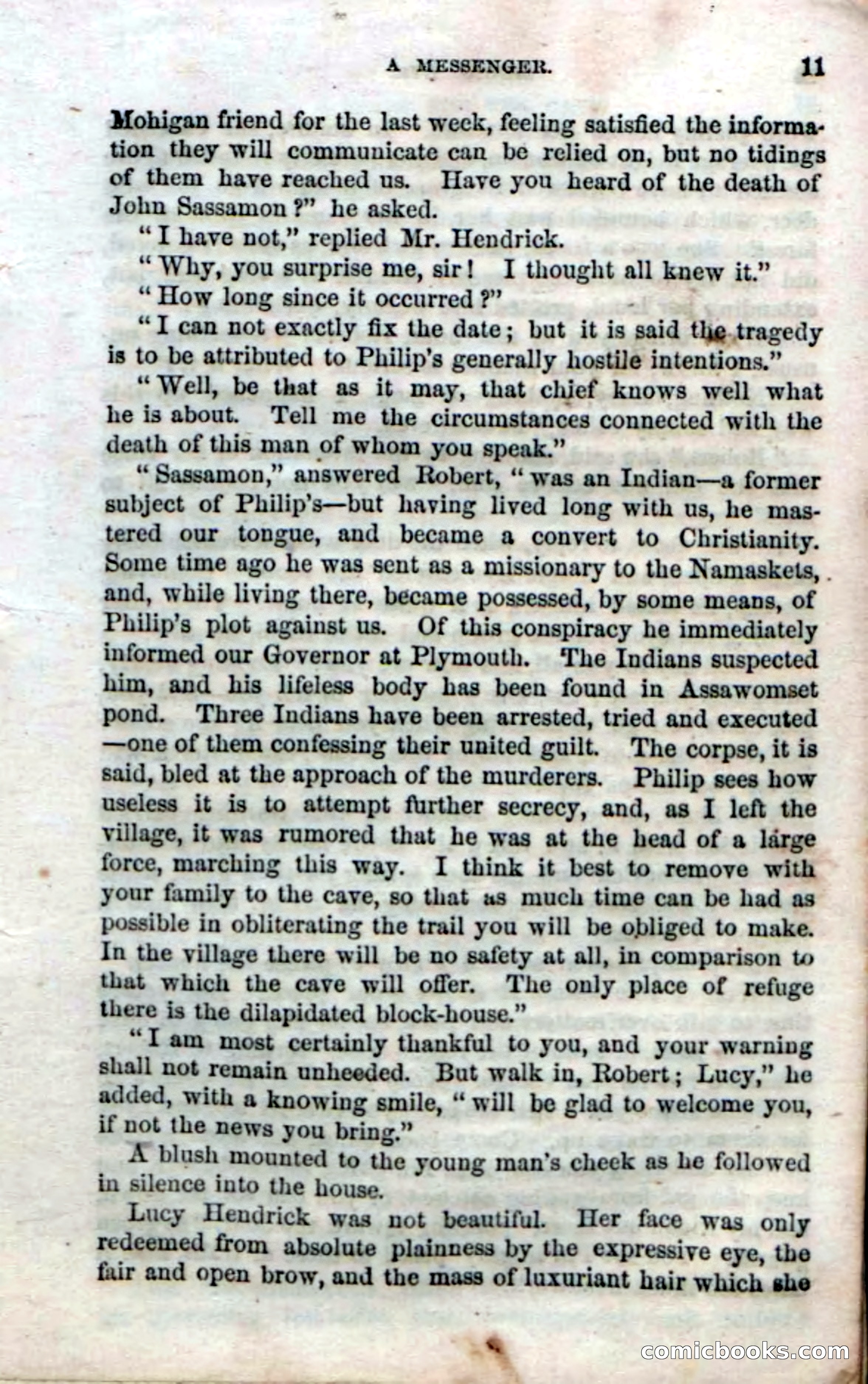 Beadle's Dime Novels No. 52: Single Eye — page 13 of 132