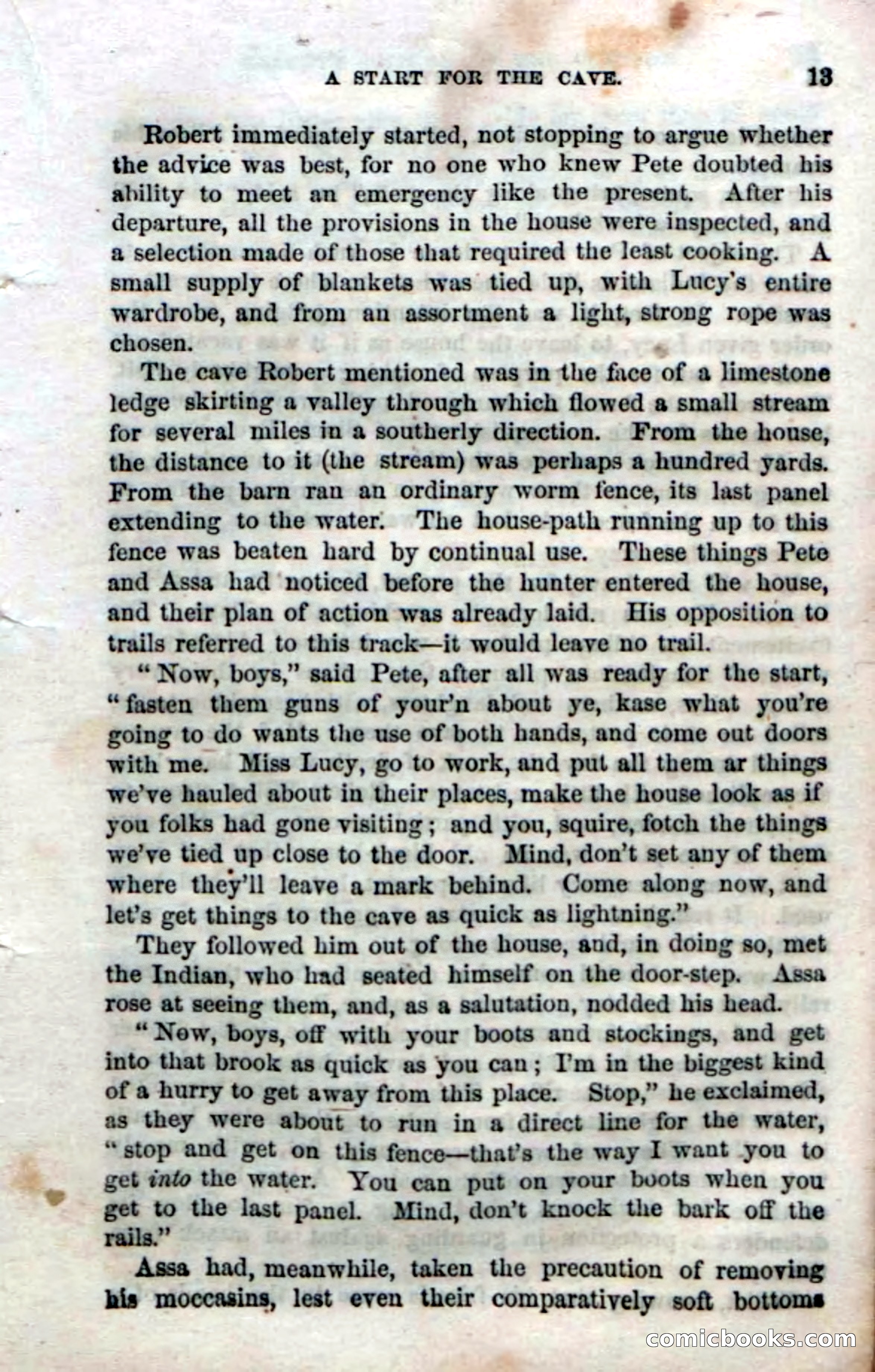 Beadle's Dime Novels No. 52: Single Eye — page 15 of 132